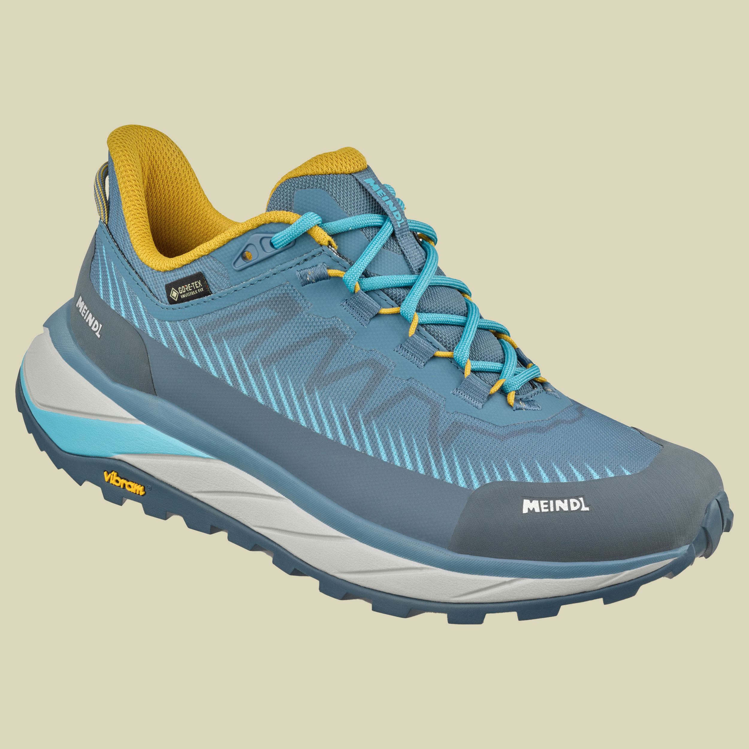 Eldora Lady GTX UK 5,5 blau - jeans/ocker