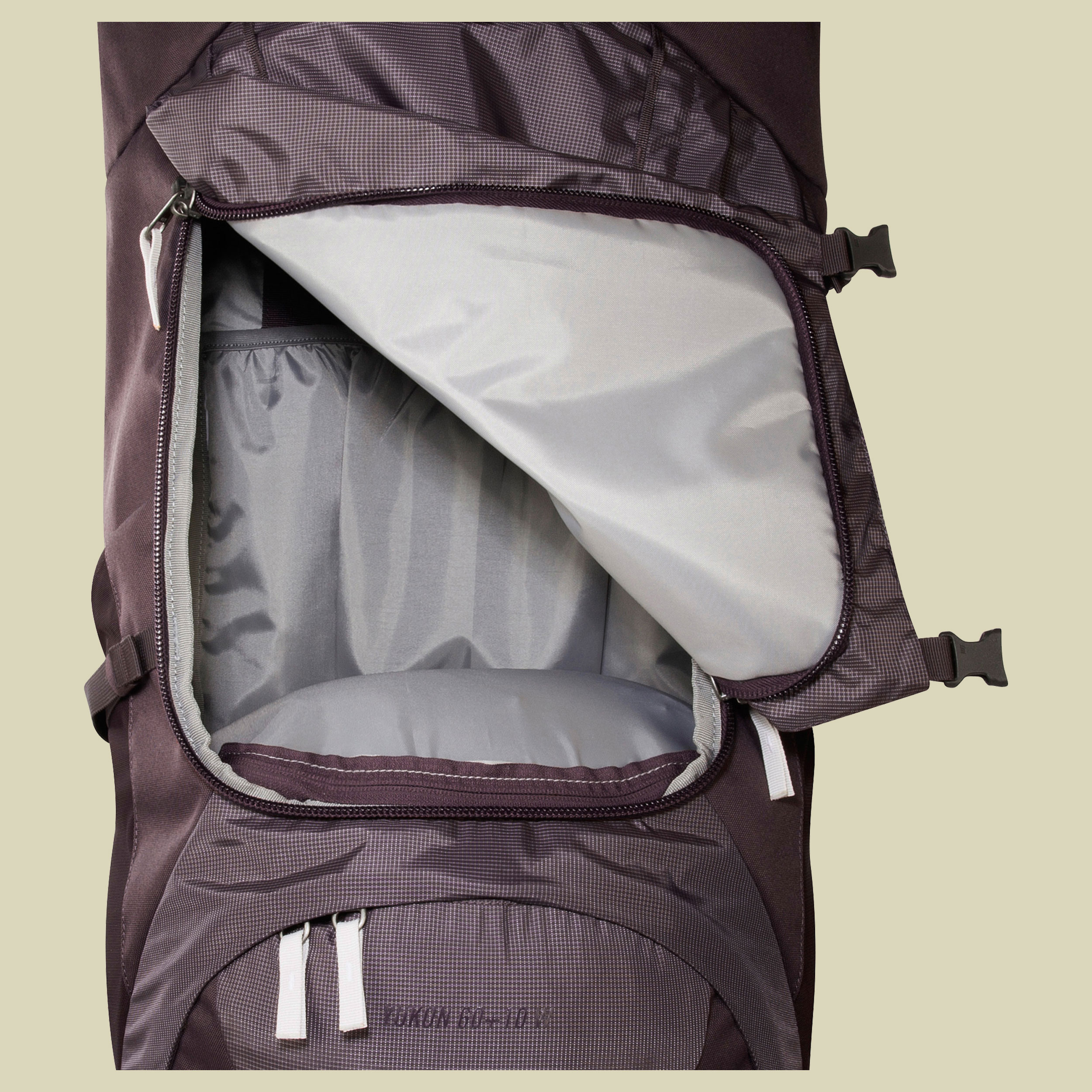 Yukon 60+10 Women rot 60 L + 10 L - Farbe midnight plum
