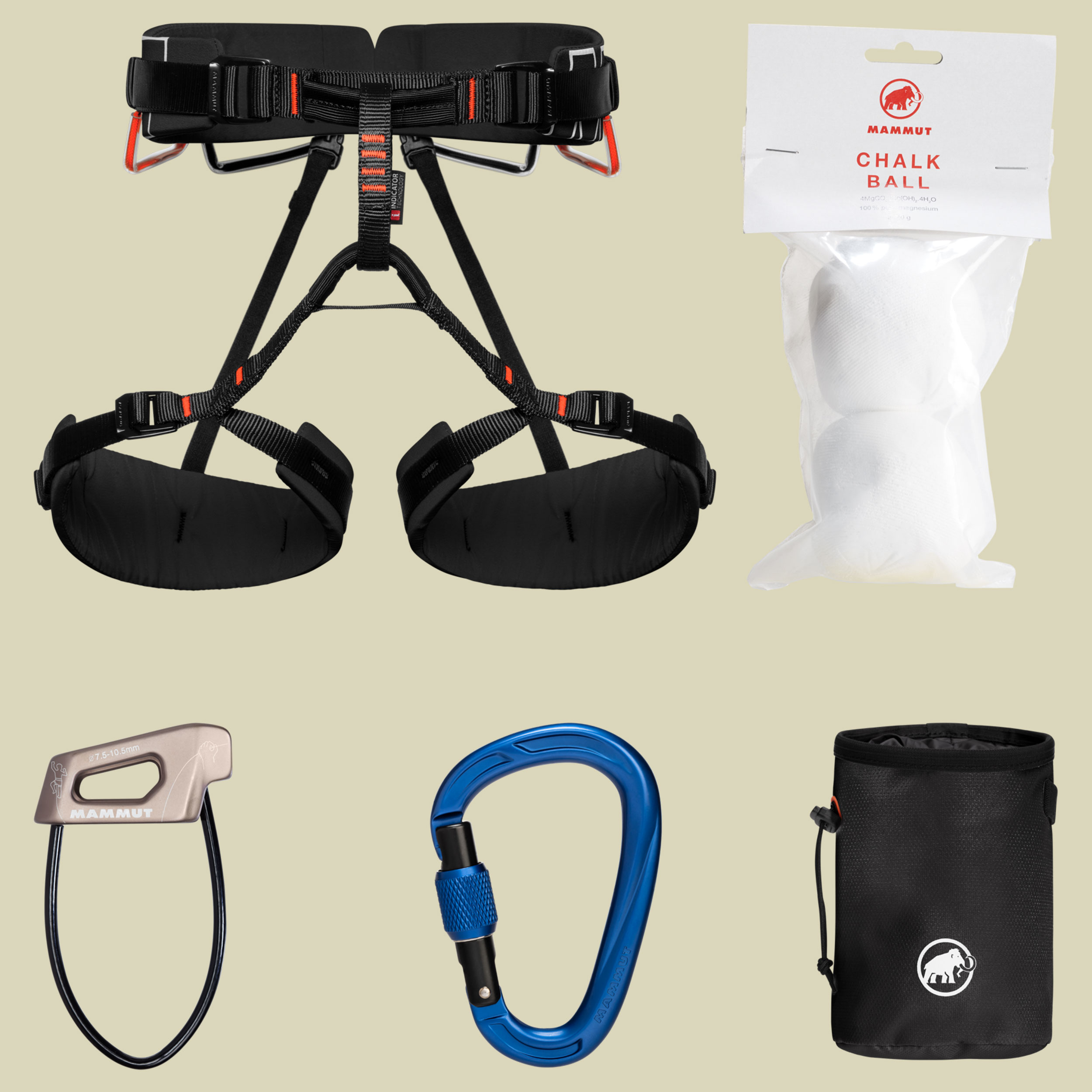 4 Slide Climbing Package black XS-M