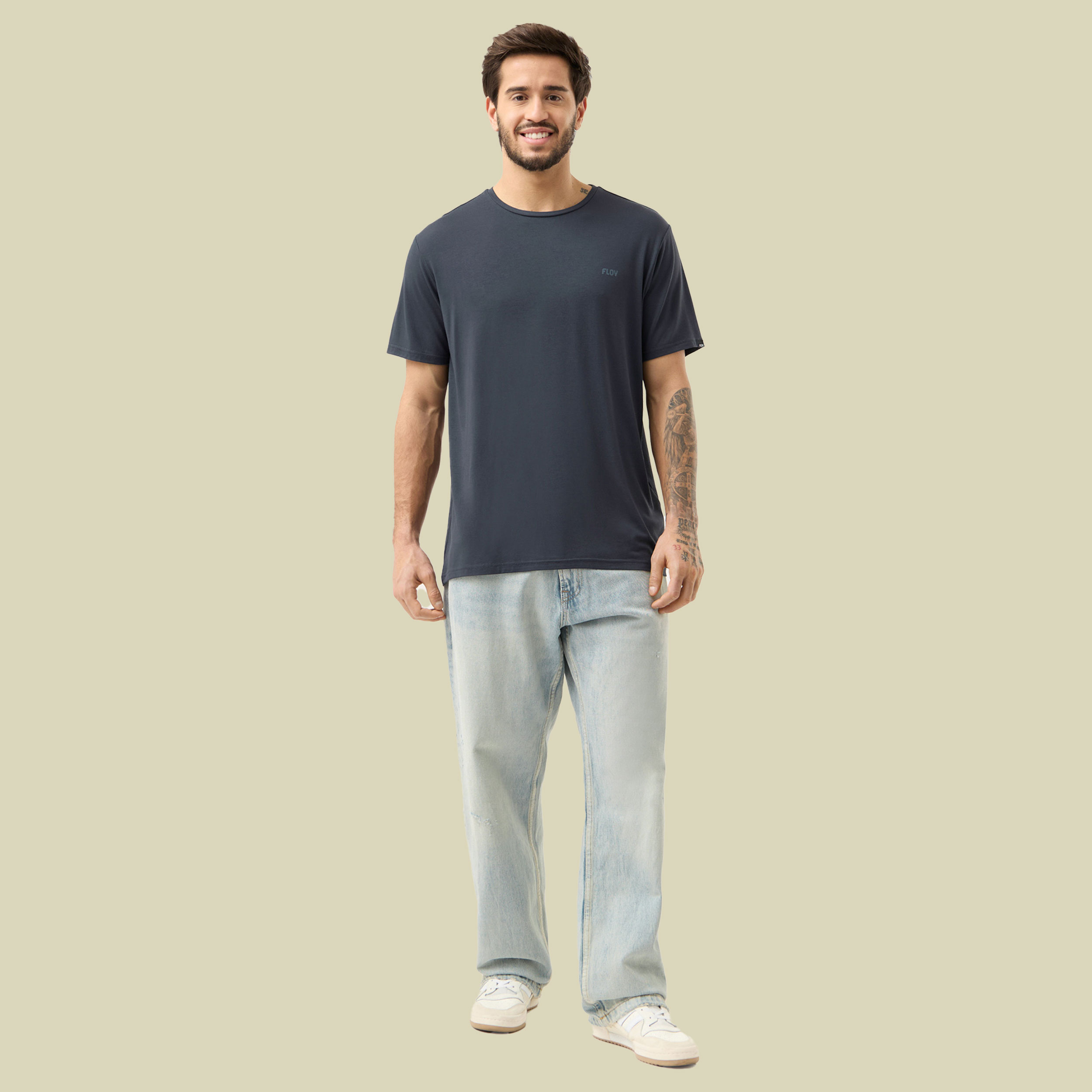 Yuba Bamboo Man T-Shirt XXXL blau1 - navy