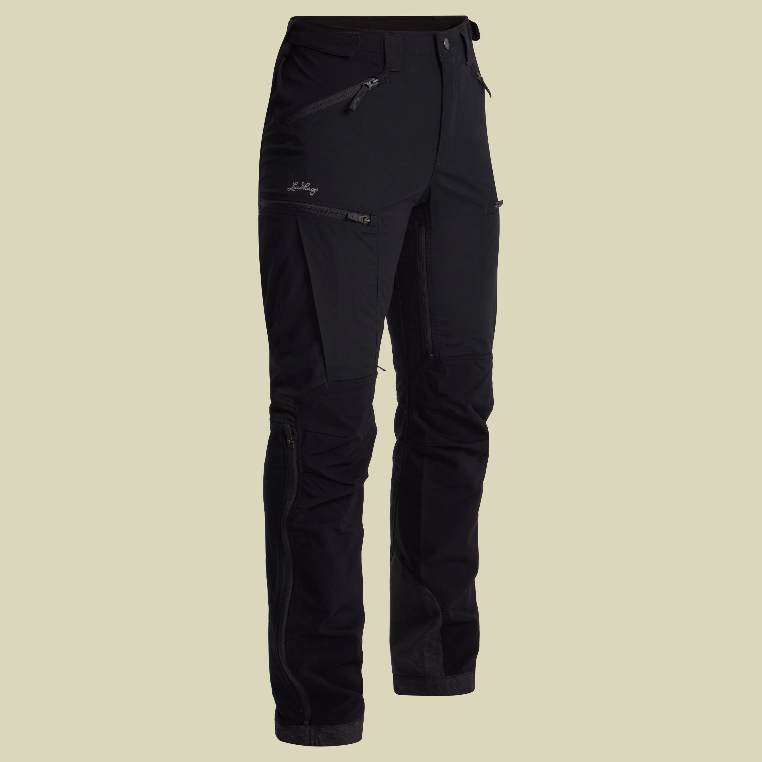 Makke High Waist Curved Pant Women Größe 40 Farbe black