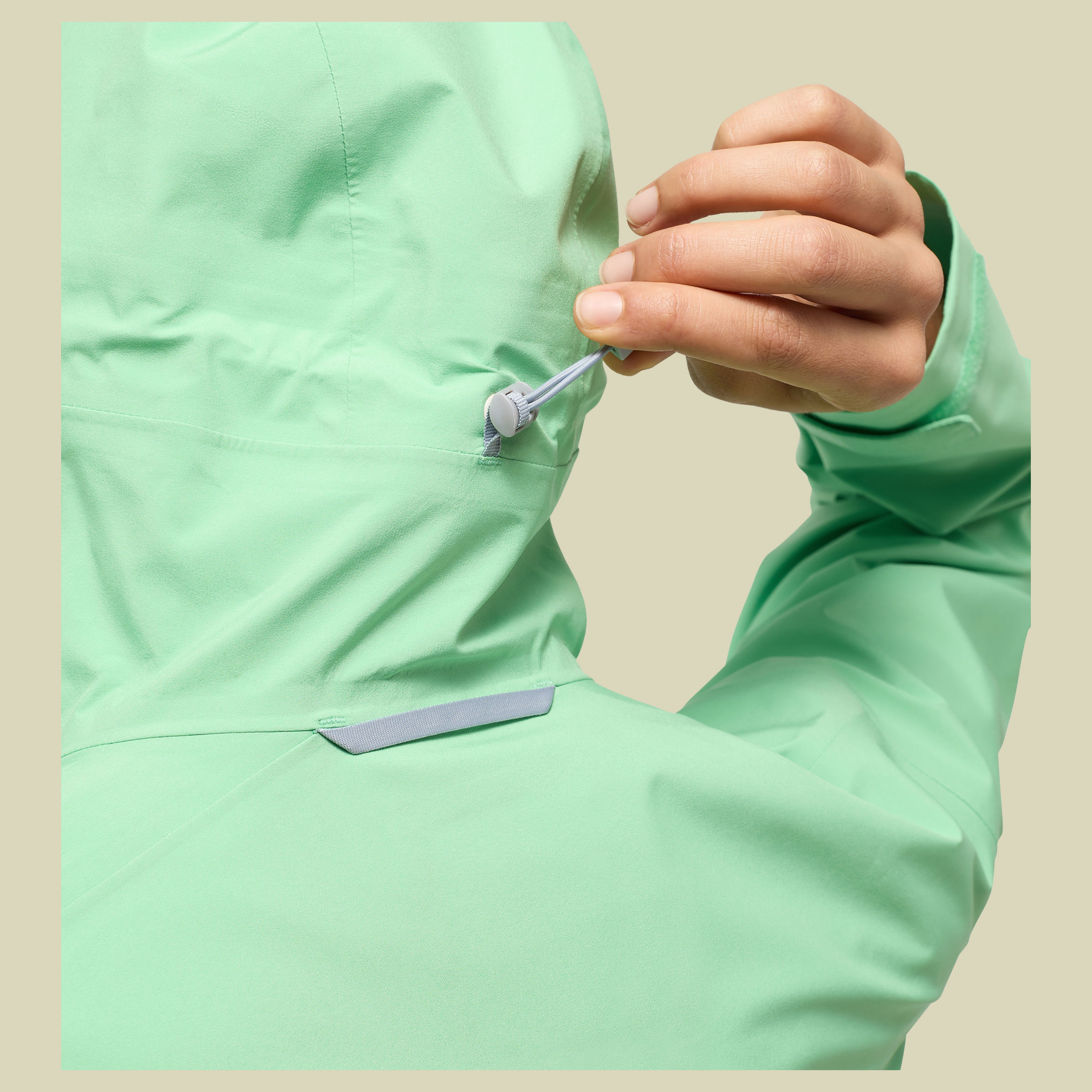Front Proof Jacket Women grün XL - mint stone