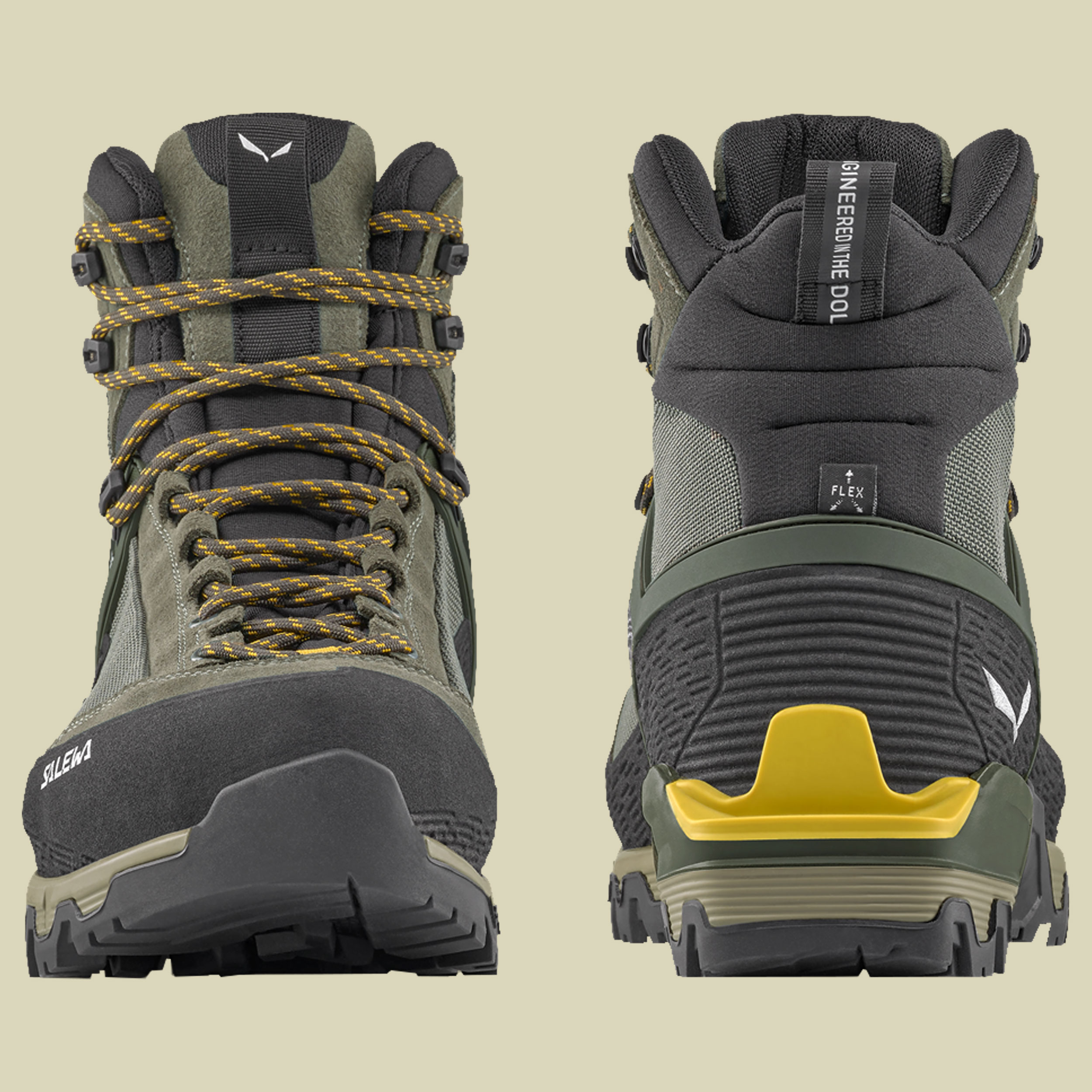 MTN Trainer 3 Tech Mid GTX Men UK 8 grün - faded green/forest night