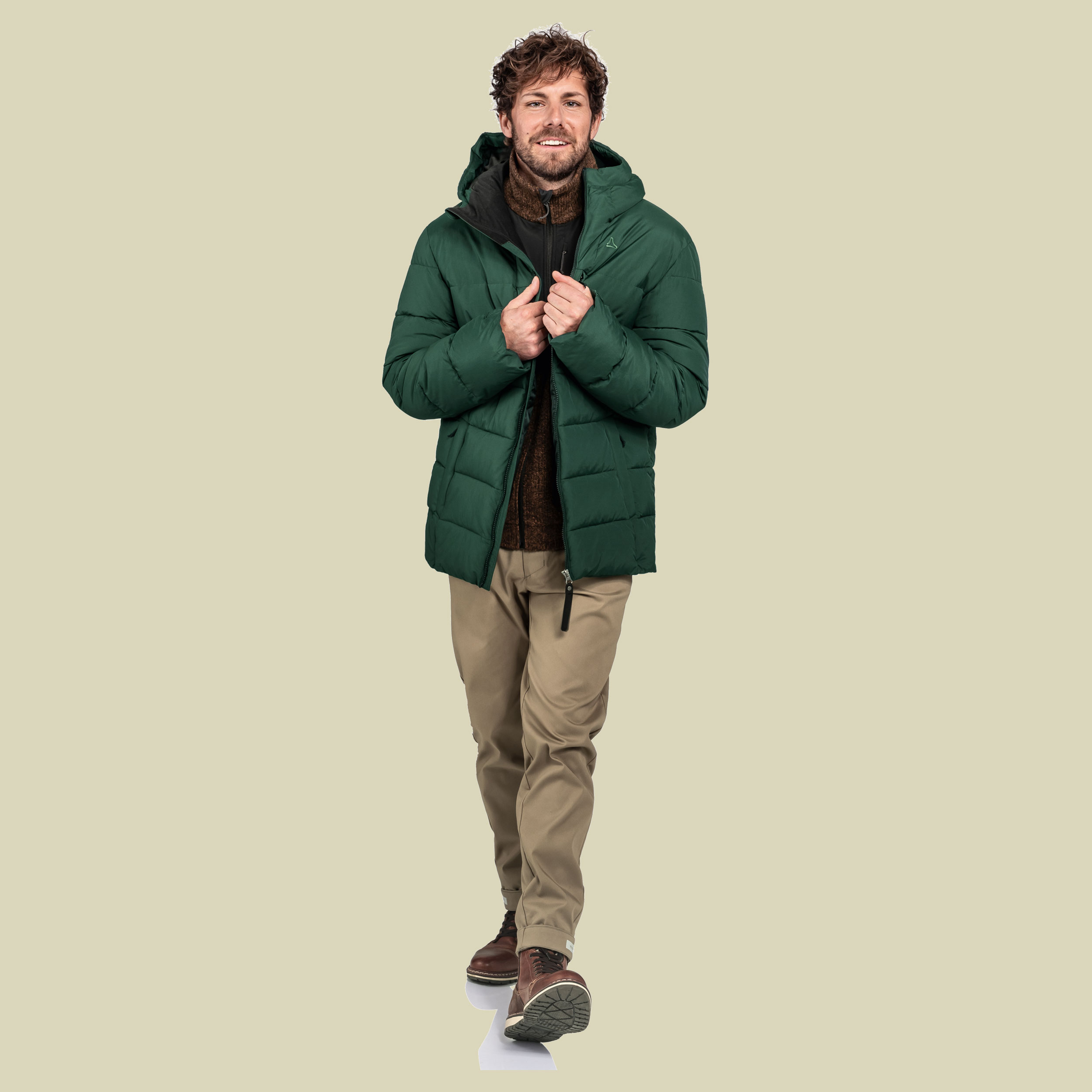 Urban Insulation Jacket Style Boslix Men 52 grün - dark jade