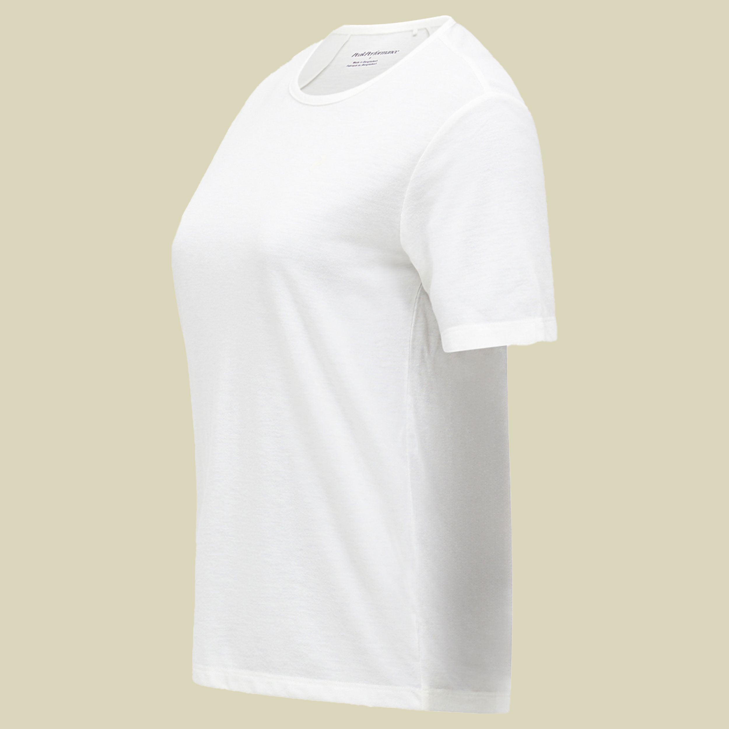 Wool Blend Shortsleeve Women S natur - Farbe offwhite