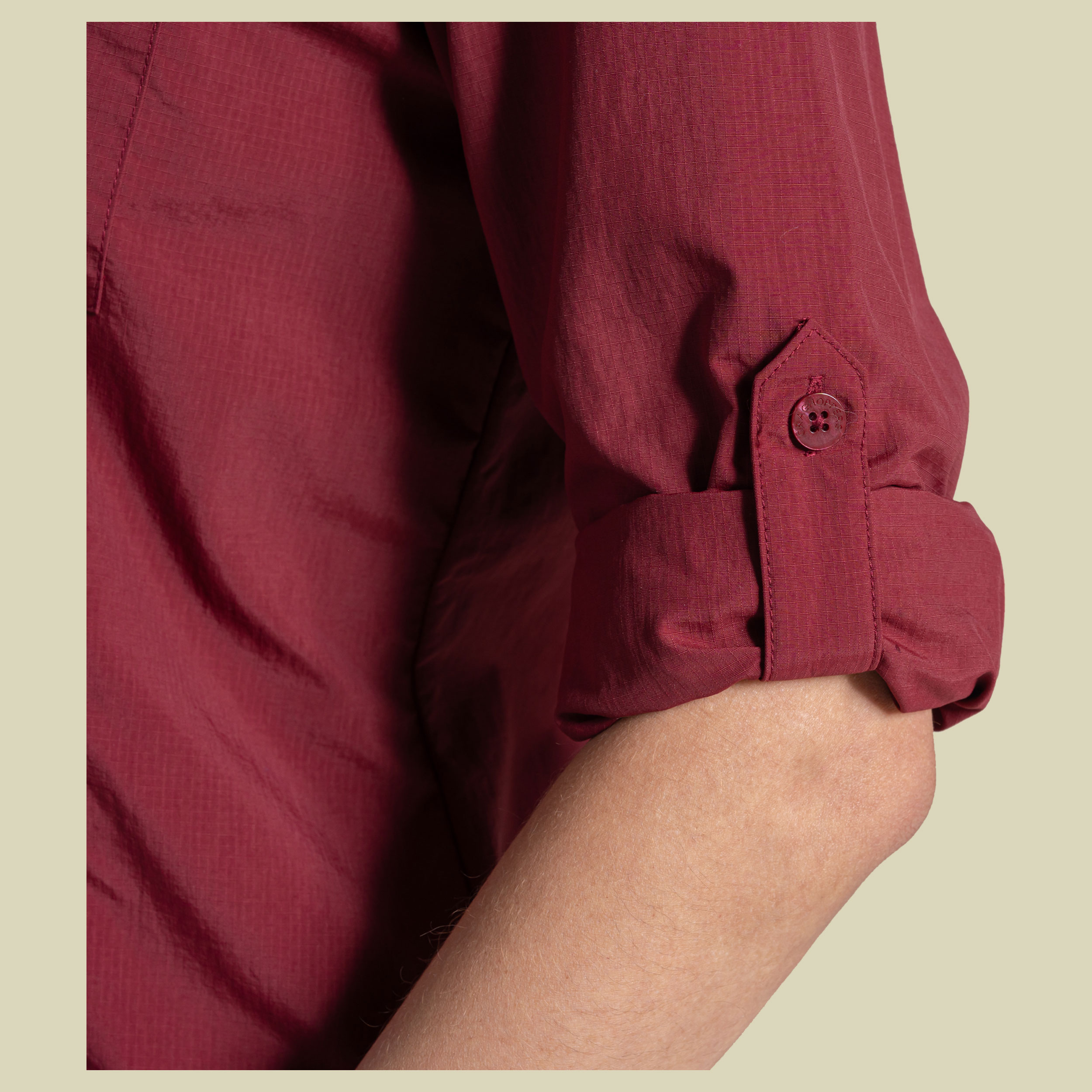 NosiLife Adventure Long Sleeved Shirt III Women 42 (16) rot- riad red