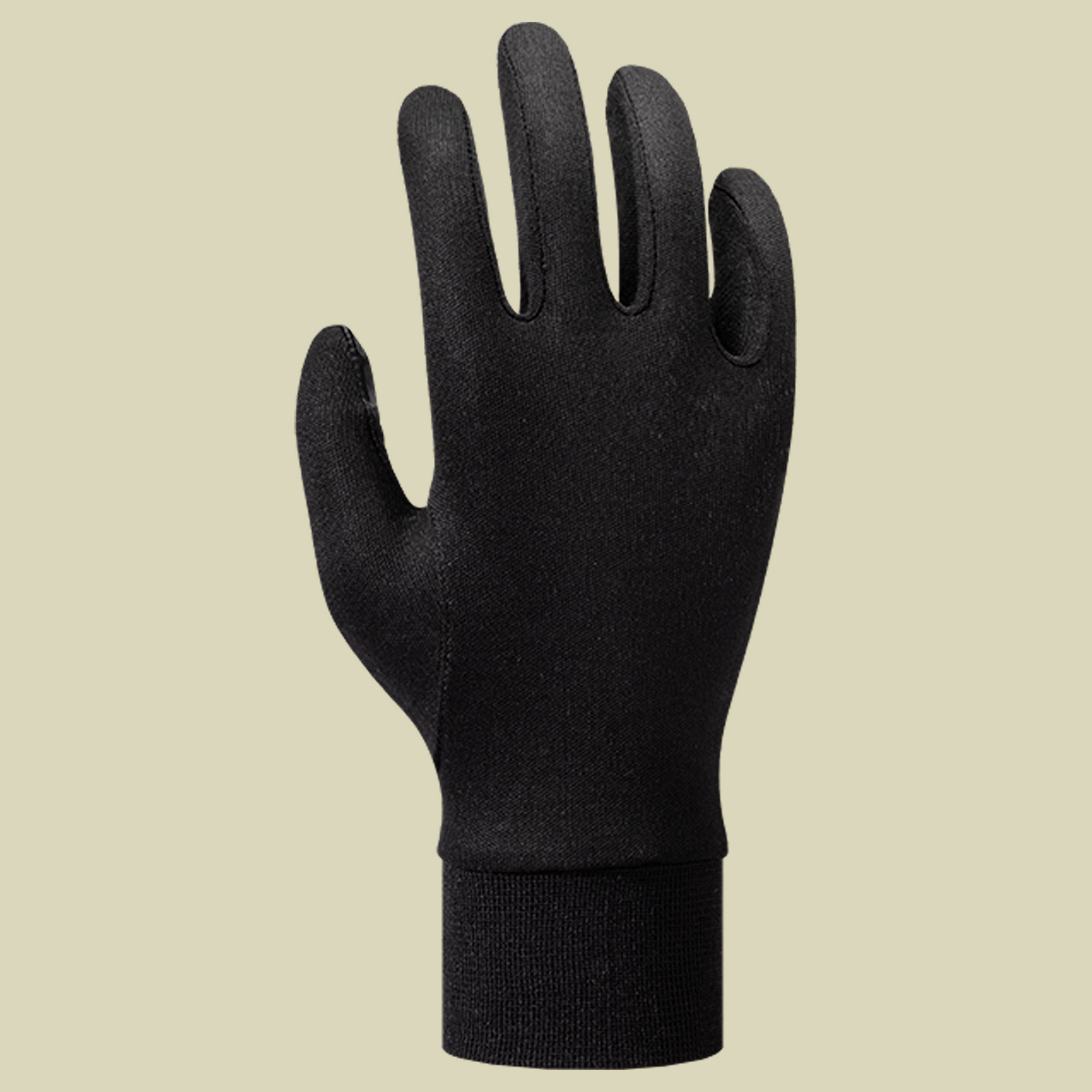Merino Liner M schwarz - black