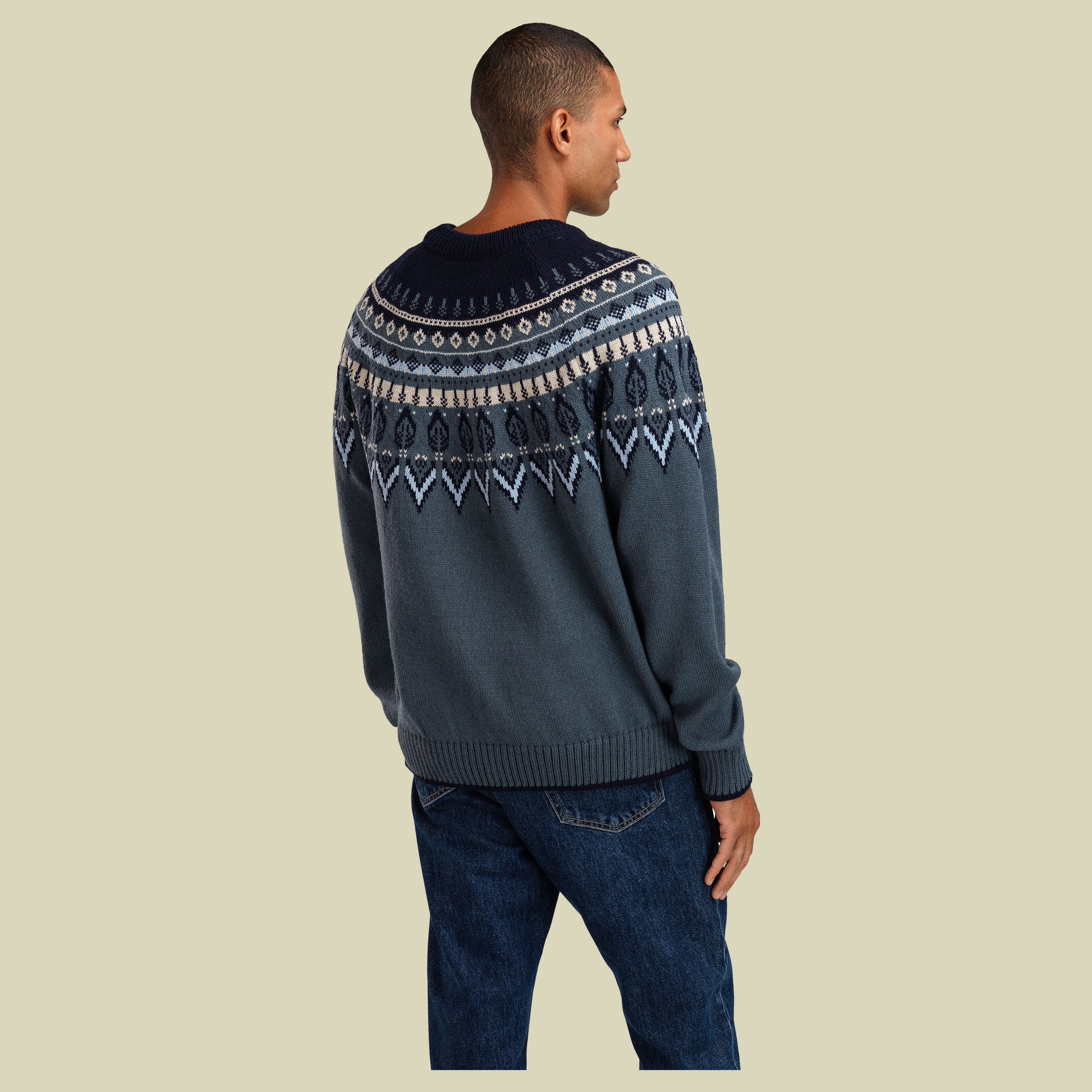 Sula Sweater Men XL blau - steel/navy/ice blue
