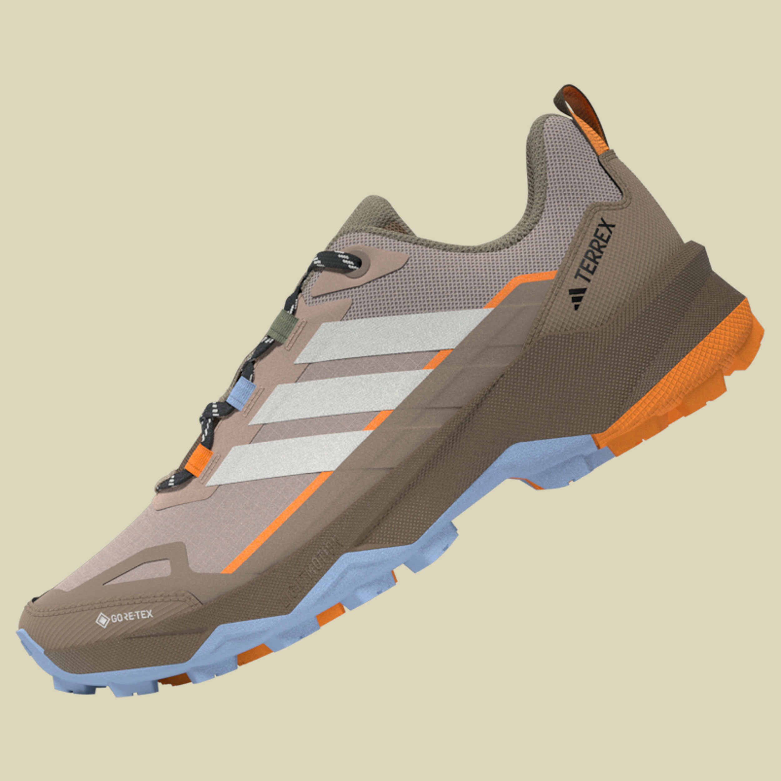 Terrex Skychaser AX5 GTX Women UK 8 beige - wonder taupe/off white/glow blue
