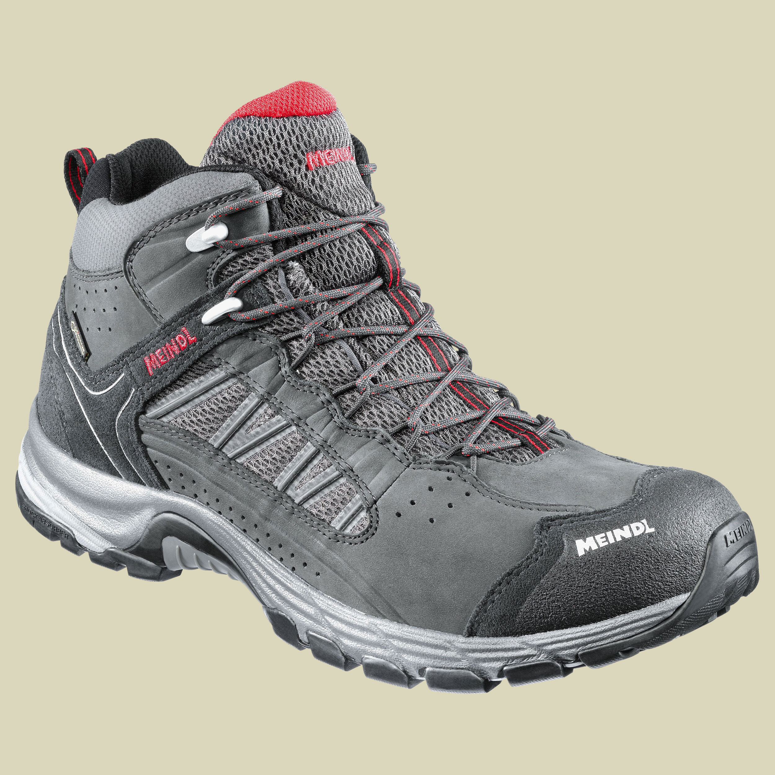 Journey Mid GTX Men Größe UK 11 Farbe anthrazit/rot