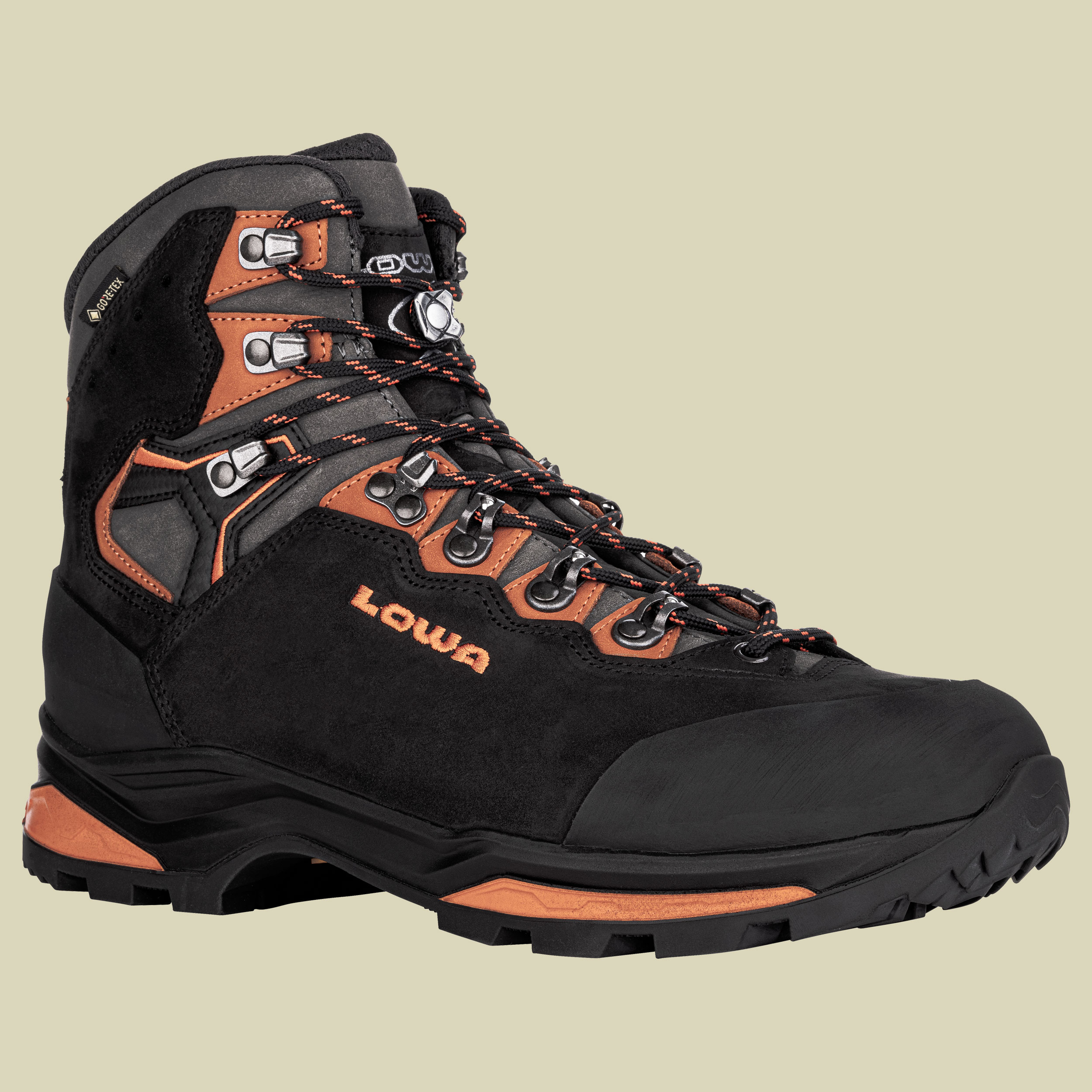 Camino Evo GTX Wide Men UK 11 schwarz - schwarz/orange