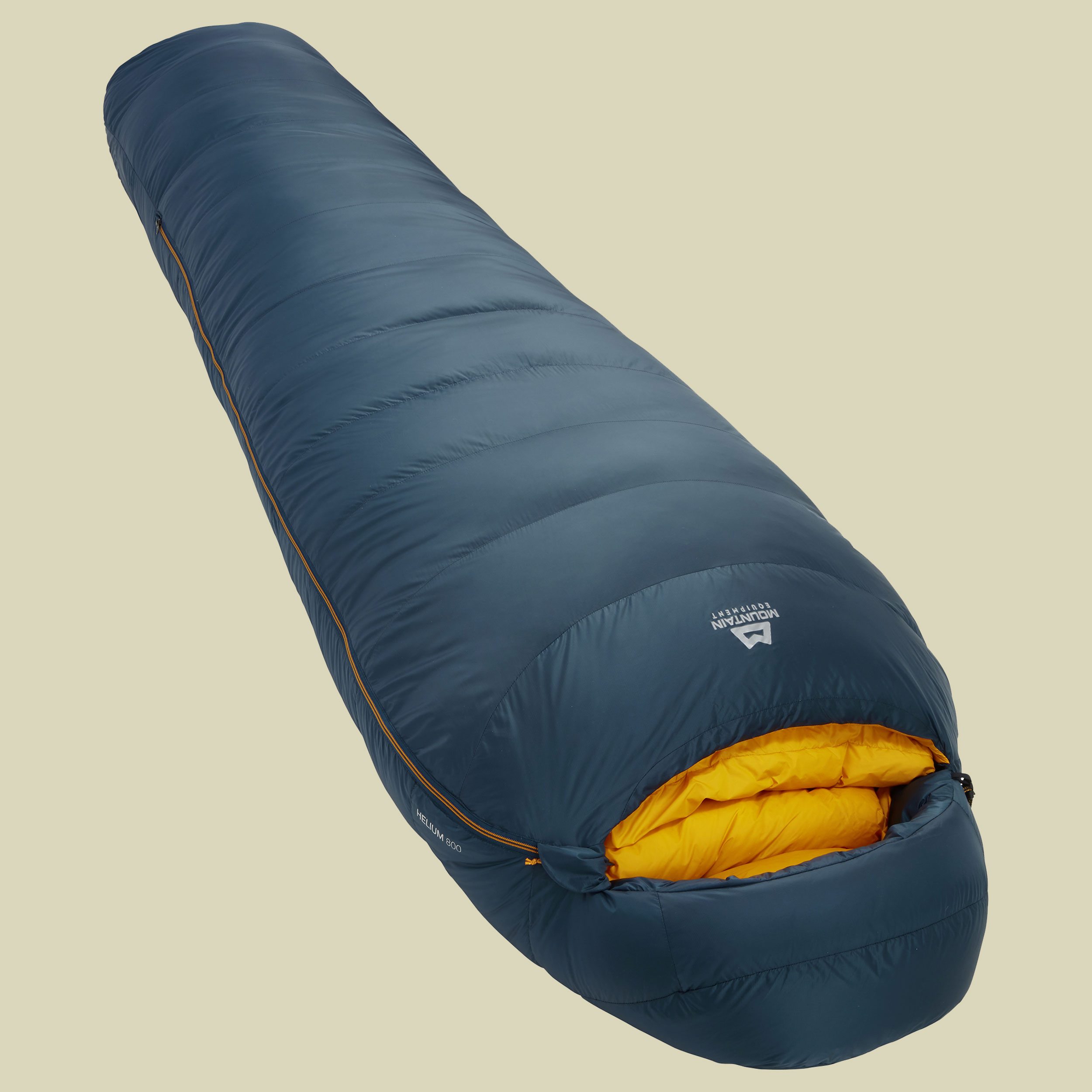 Helium 800 bis Körpergröße 185 cm Farbe majolica blue, Reißverschluss links