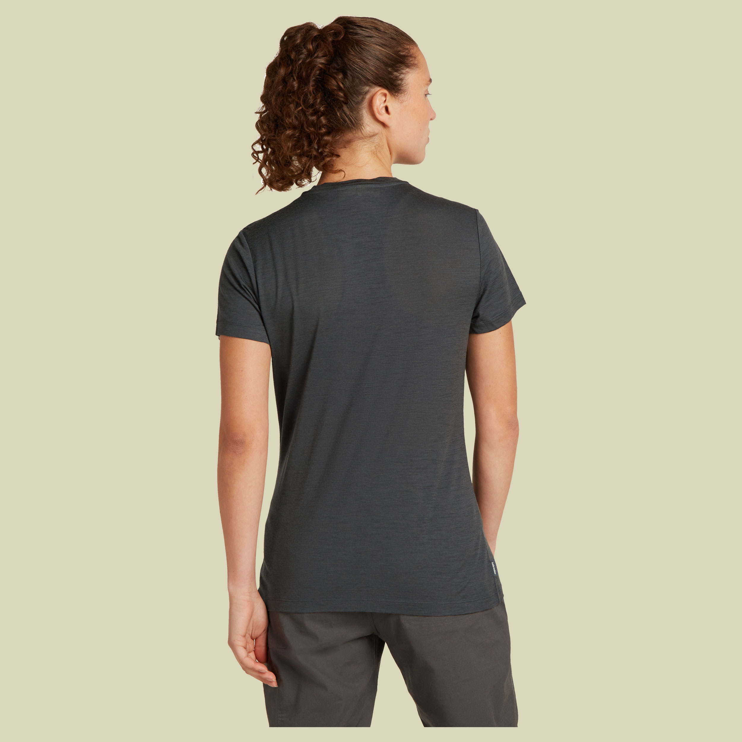 Merino 150 Tech Lite III SS Tee Sunrise Summit Women S grün - obsidian