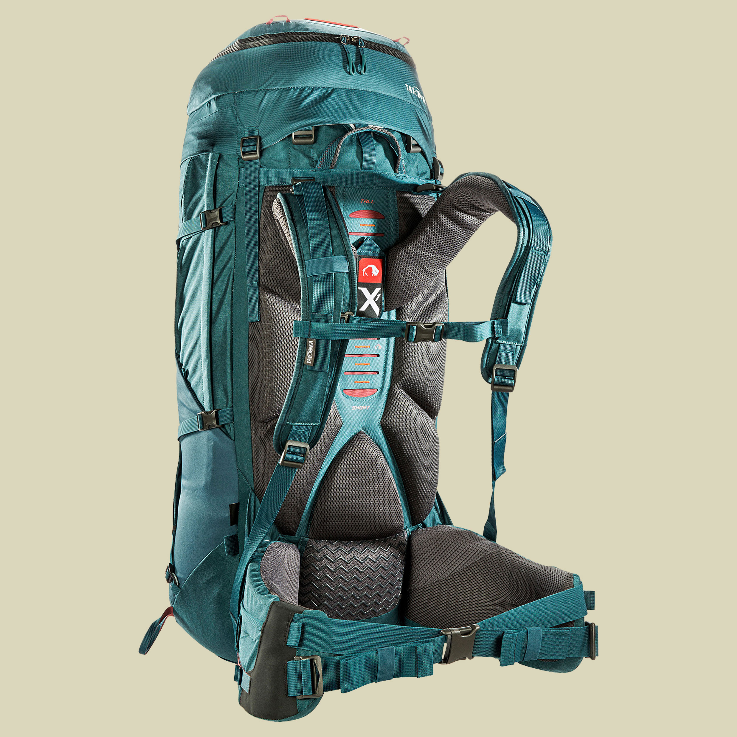 Yukon X1 75+10 grün 75 L + 10 L - Farbe teal green