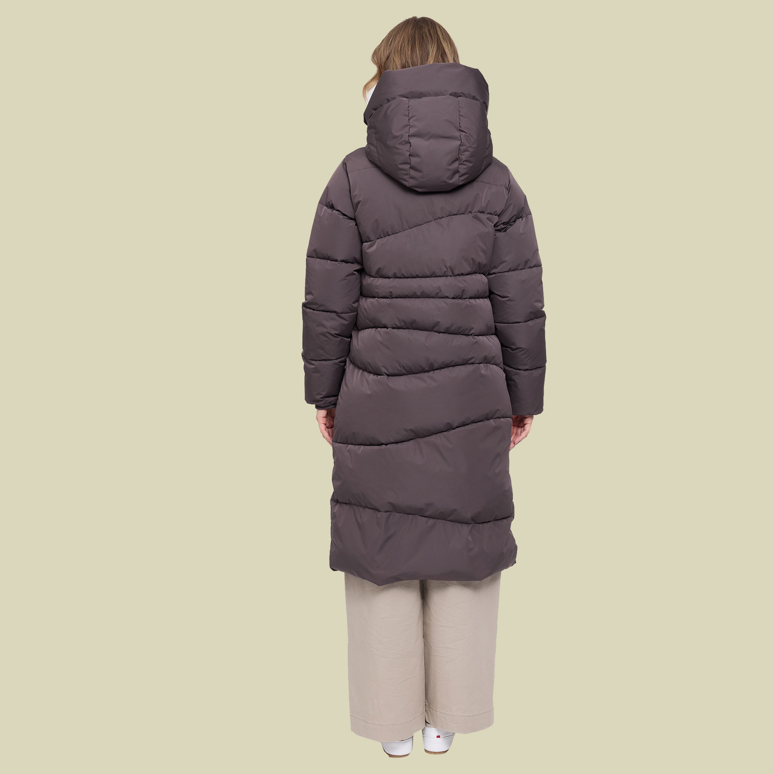 Waves Quilt Puffer Coat Women