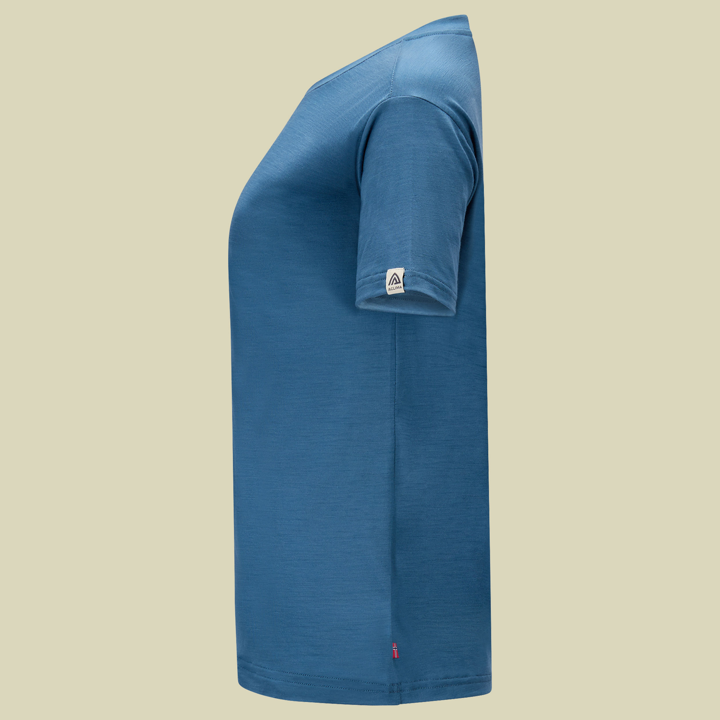 LightWool Classic Tee Women blau1 XL - blue fusion