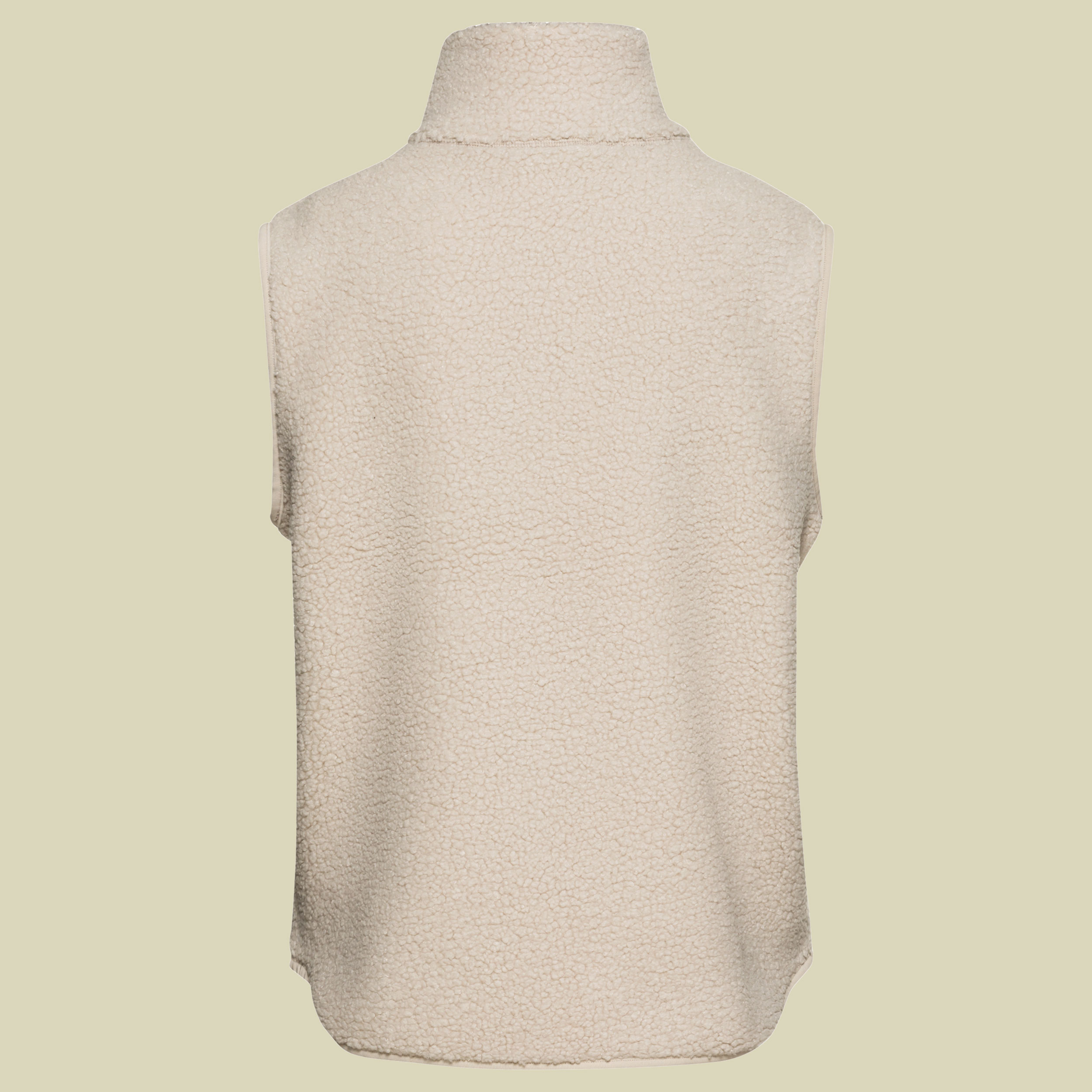 High Curl Vest Women grau XXL - oyster