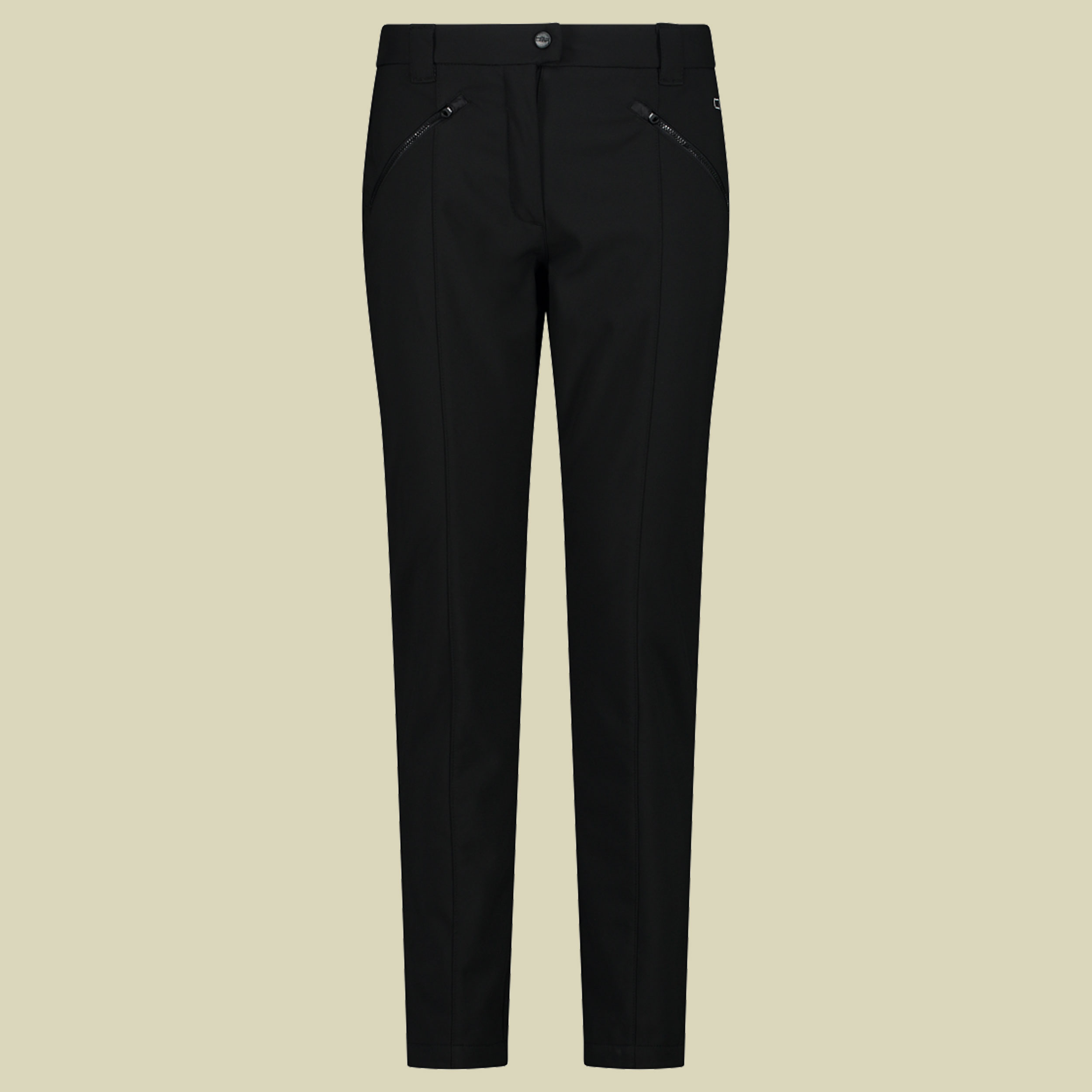 Woman Long Pant 38 schwarz - Farbe black