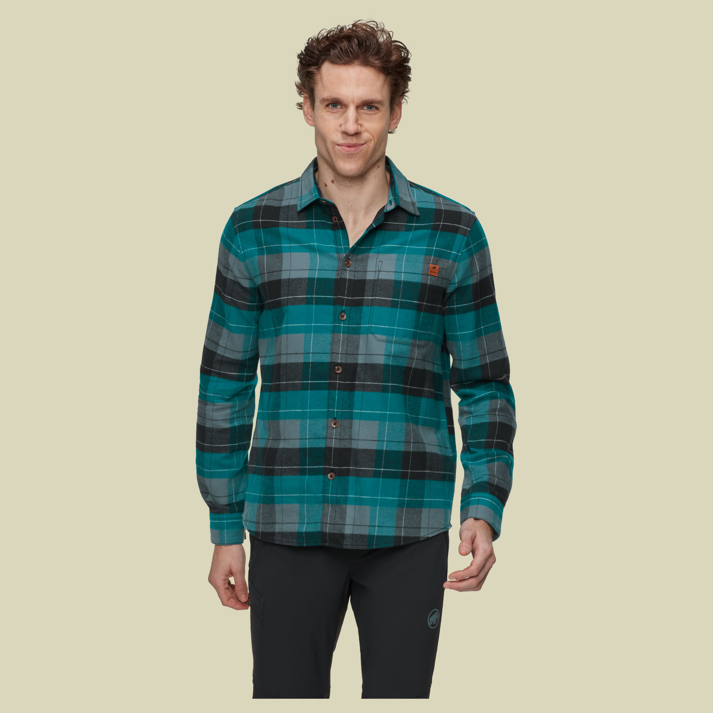 Trovat Longsleeve Shirt Men XXL türkis - strata-deep teal