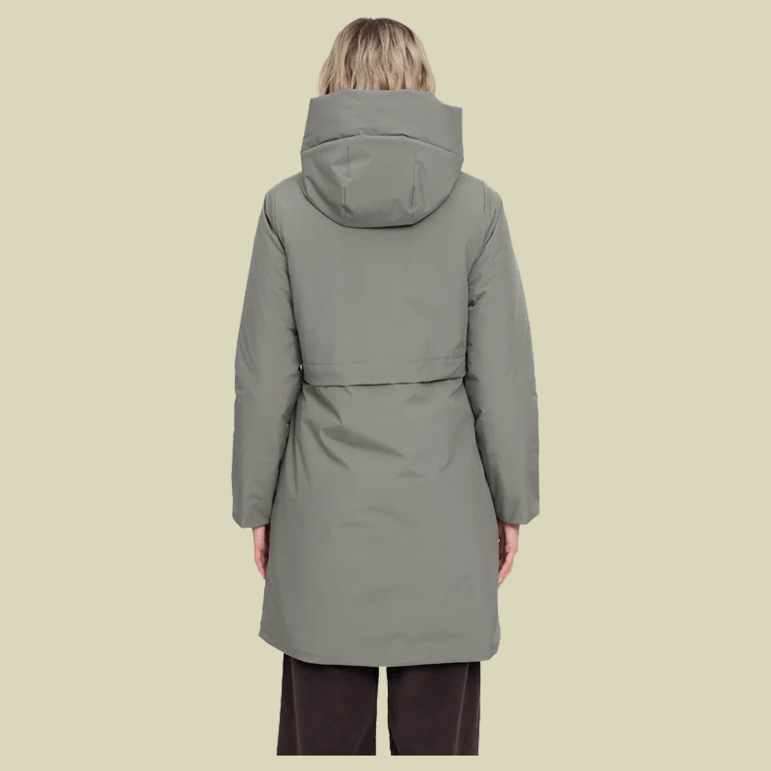 Basic Padded Parka Women XS grün - light bottle