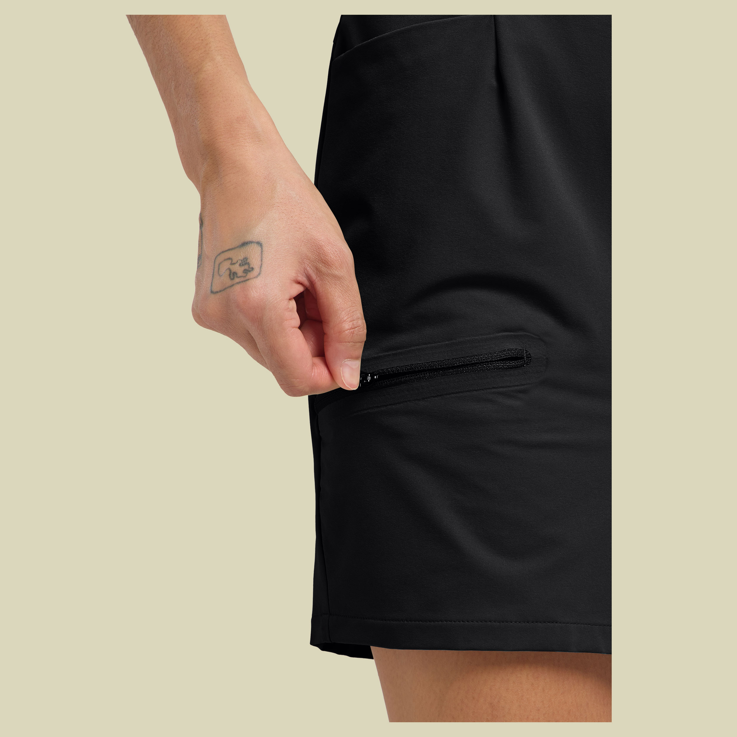 Prelight Stride Shorts Women 40 schwarz - black