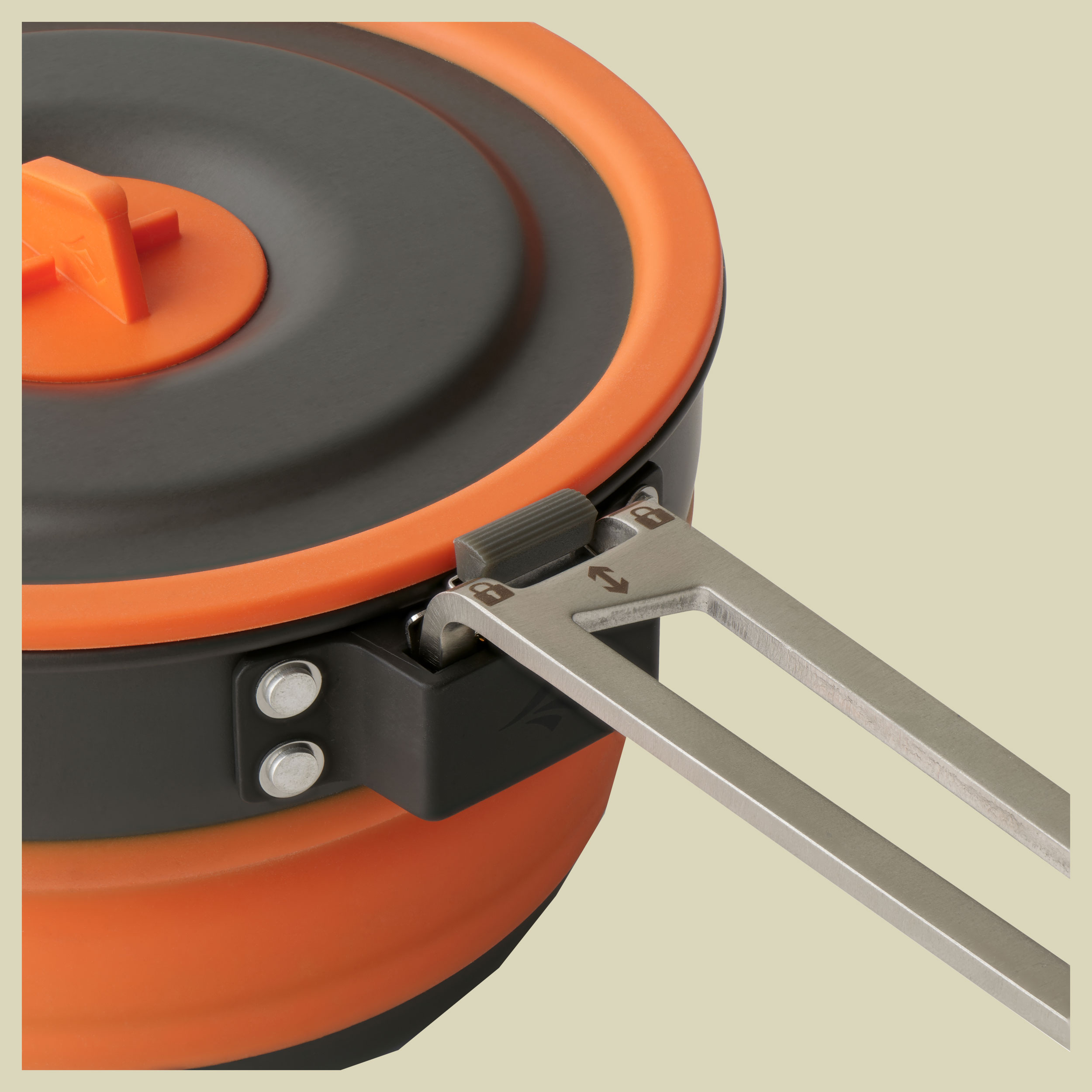 Frontier UL Collapsible Pot - puffin´s bill orange