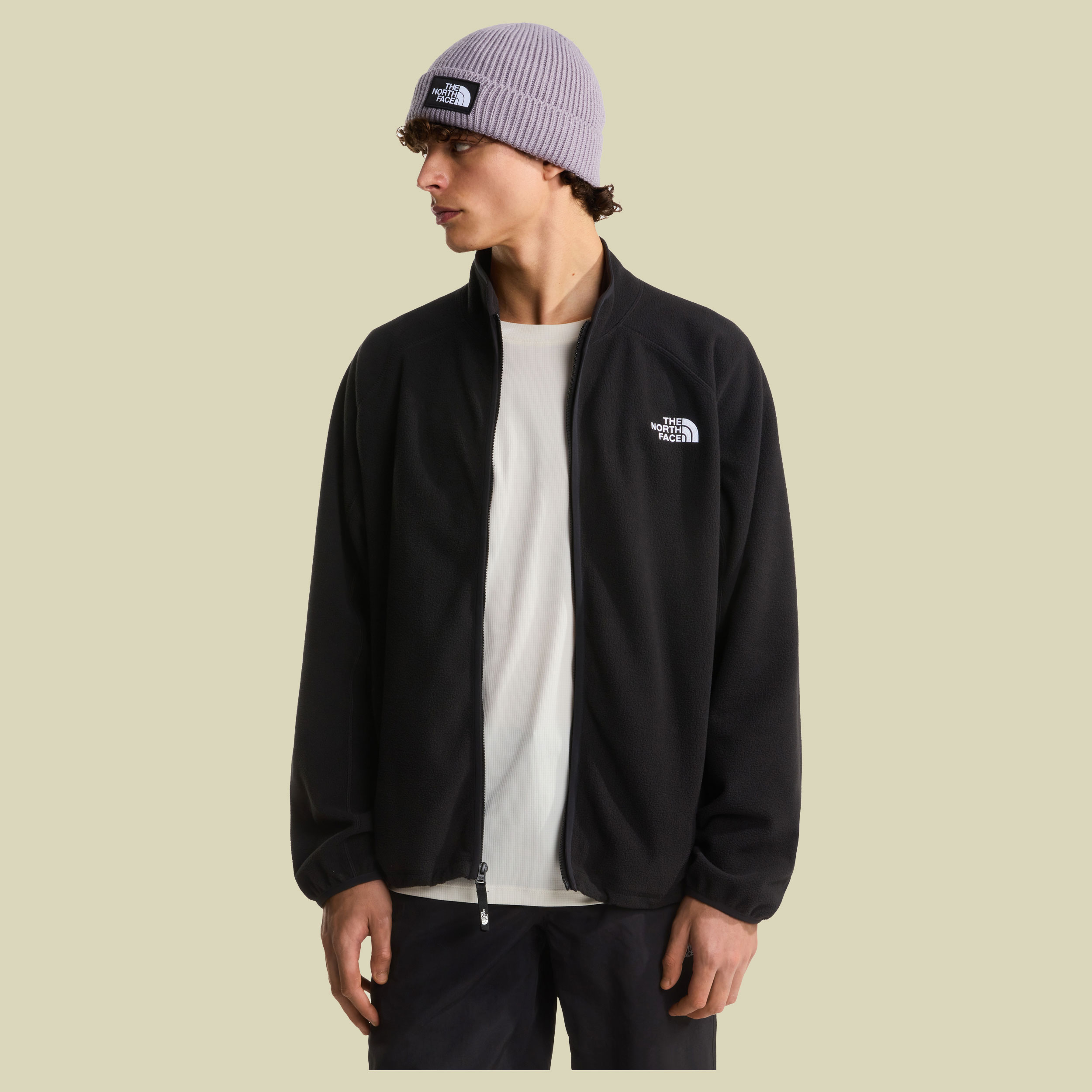 Oxara Full Zip Fleece Men XXL schwarz - Farbe TNF black