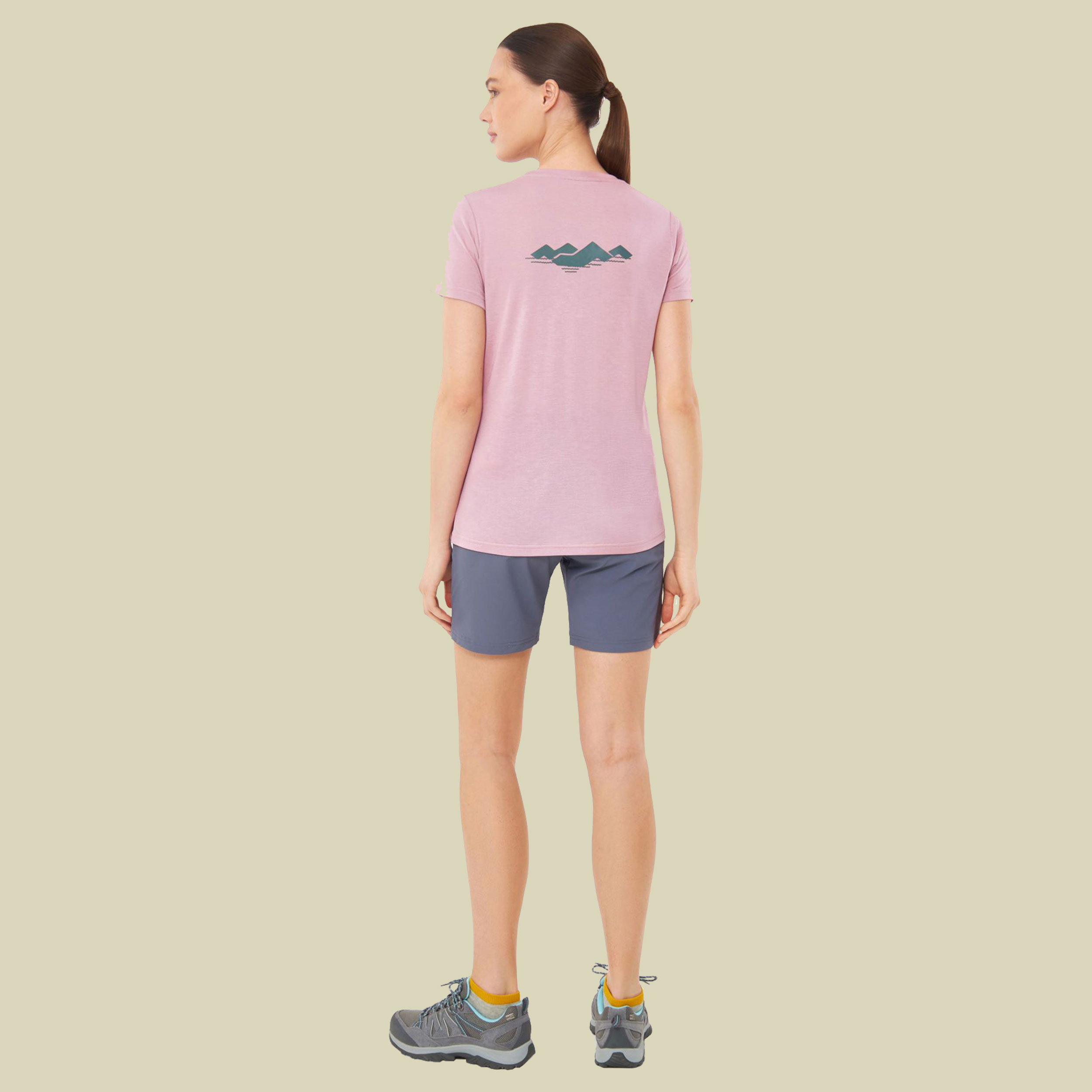 T-Shirt Morain Woman L pink - Farbe light pink