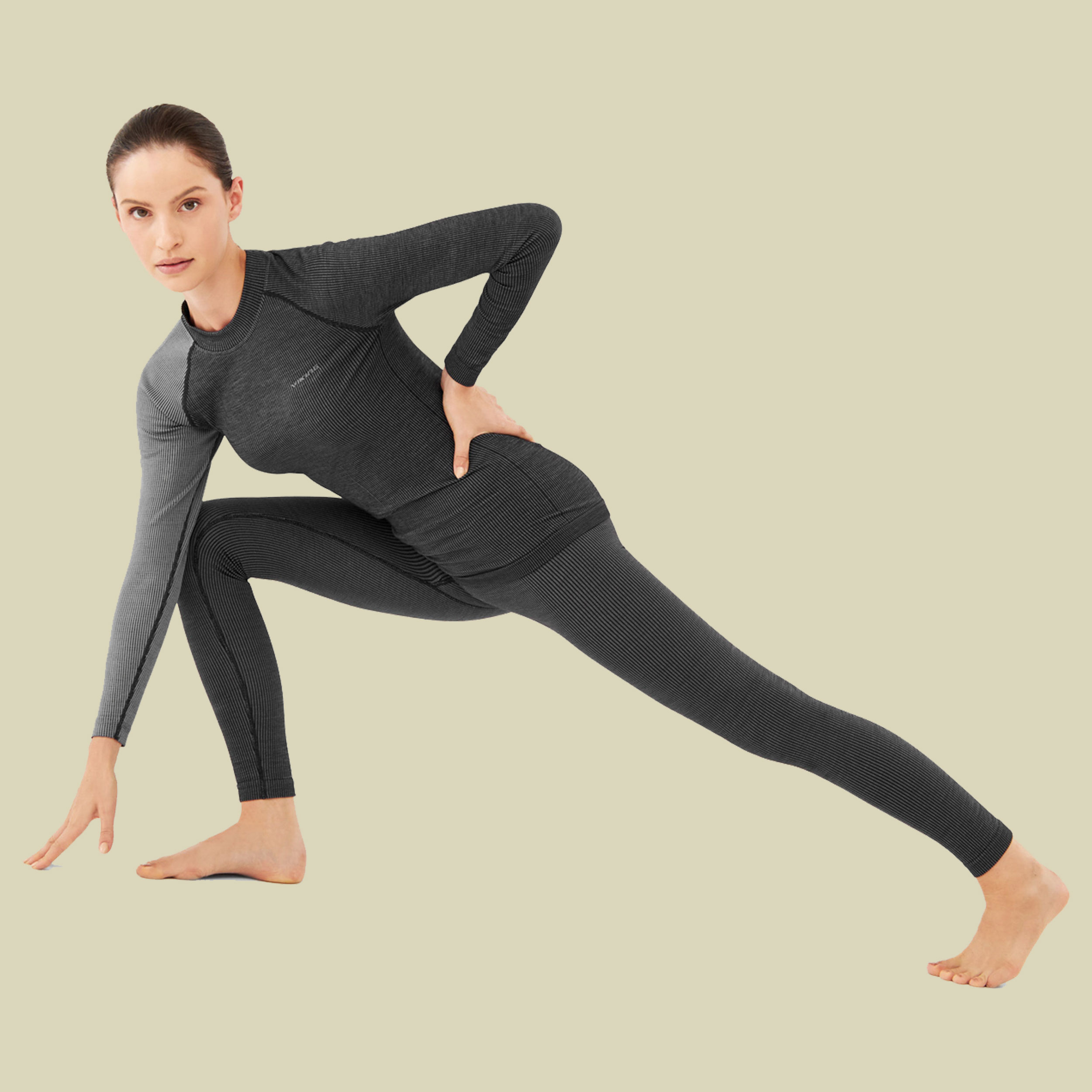 Base Layer Mounti Lady Set XXL grau - Farbe grey