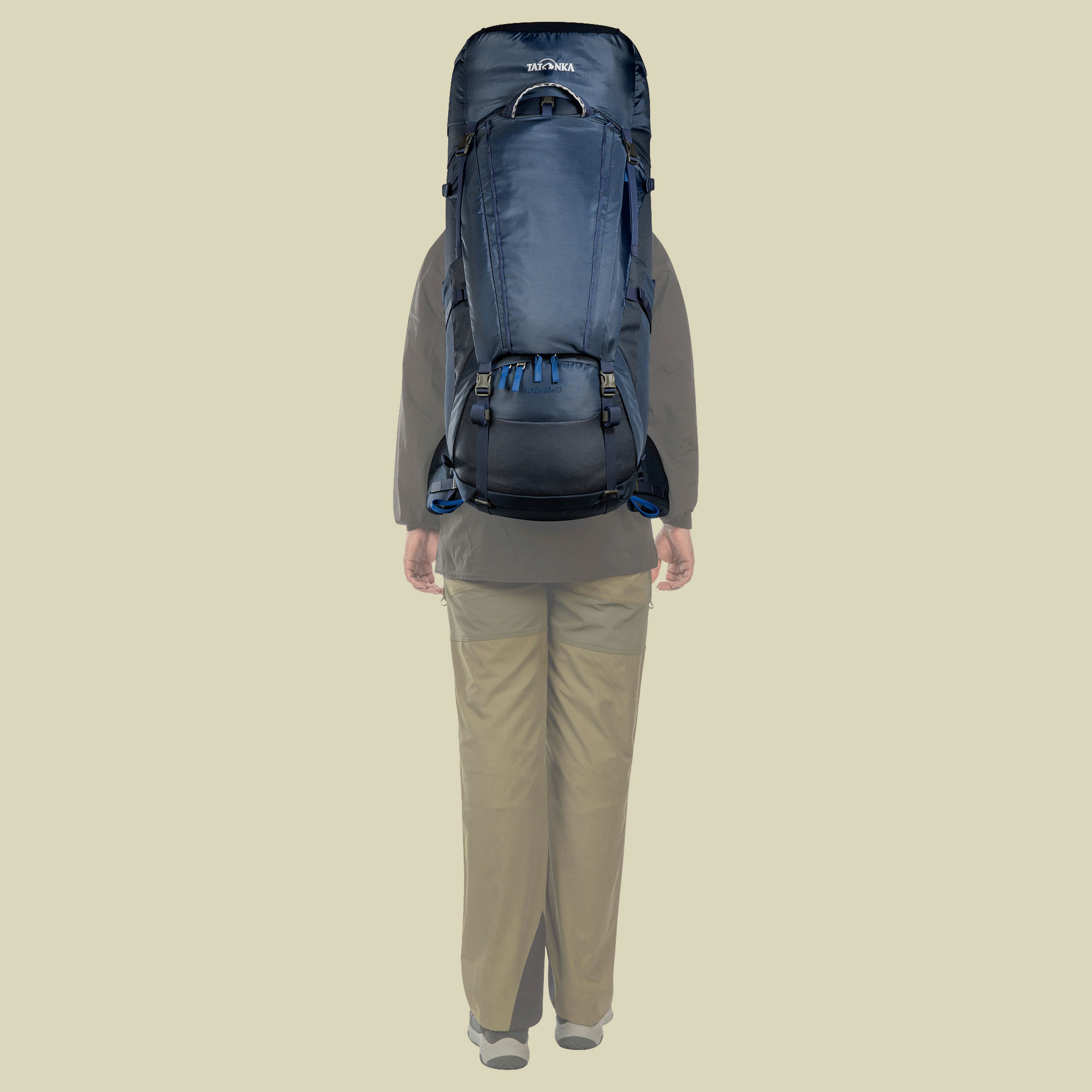Yukon 60+10 blau 60 L + 10 L - Farbe navy