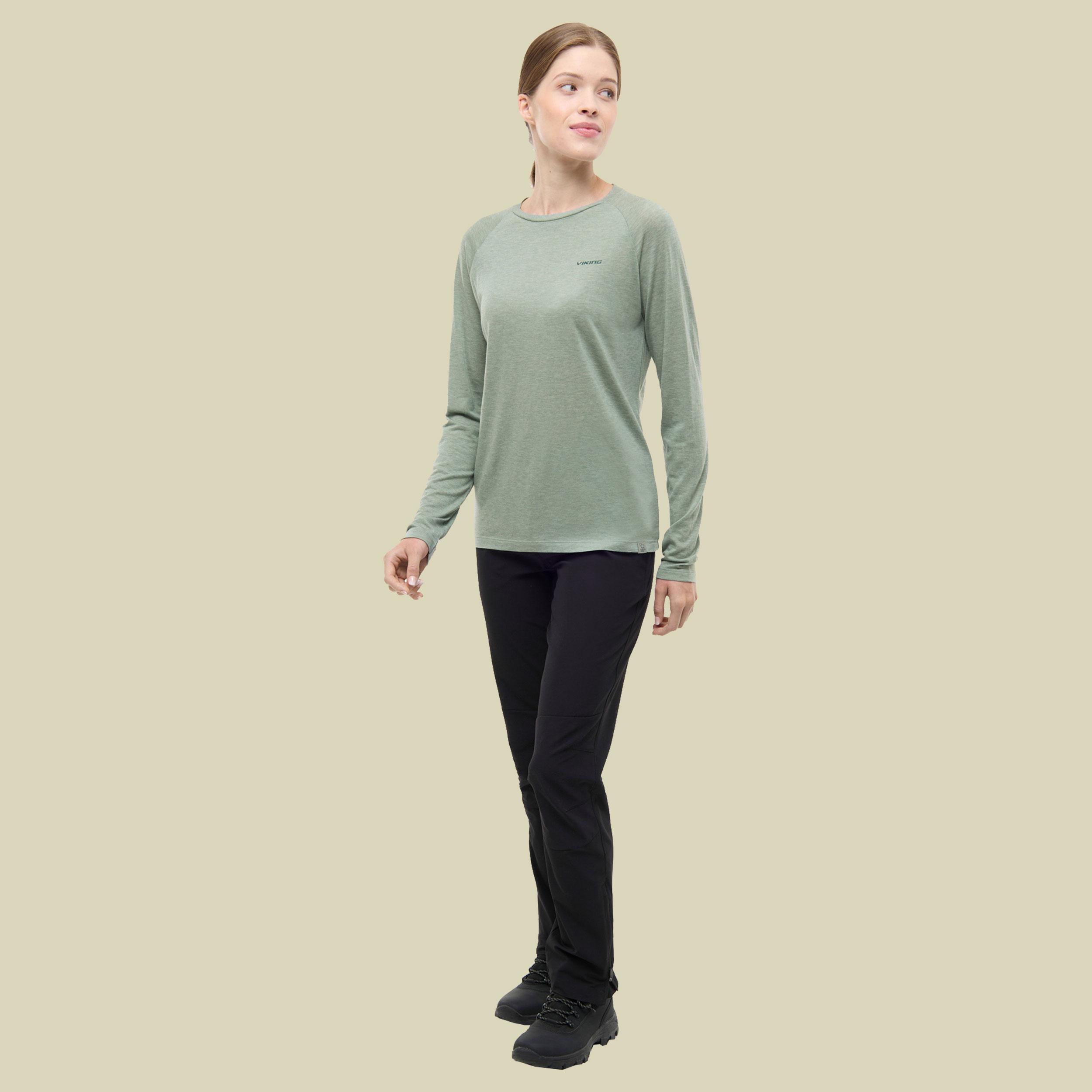 Longsleeve Andali Lady XS grün