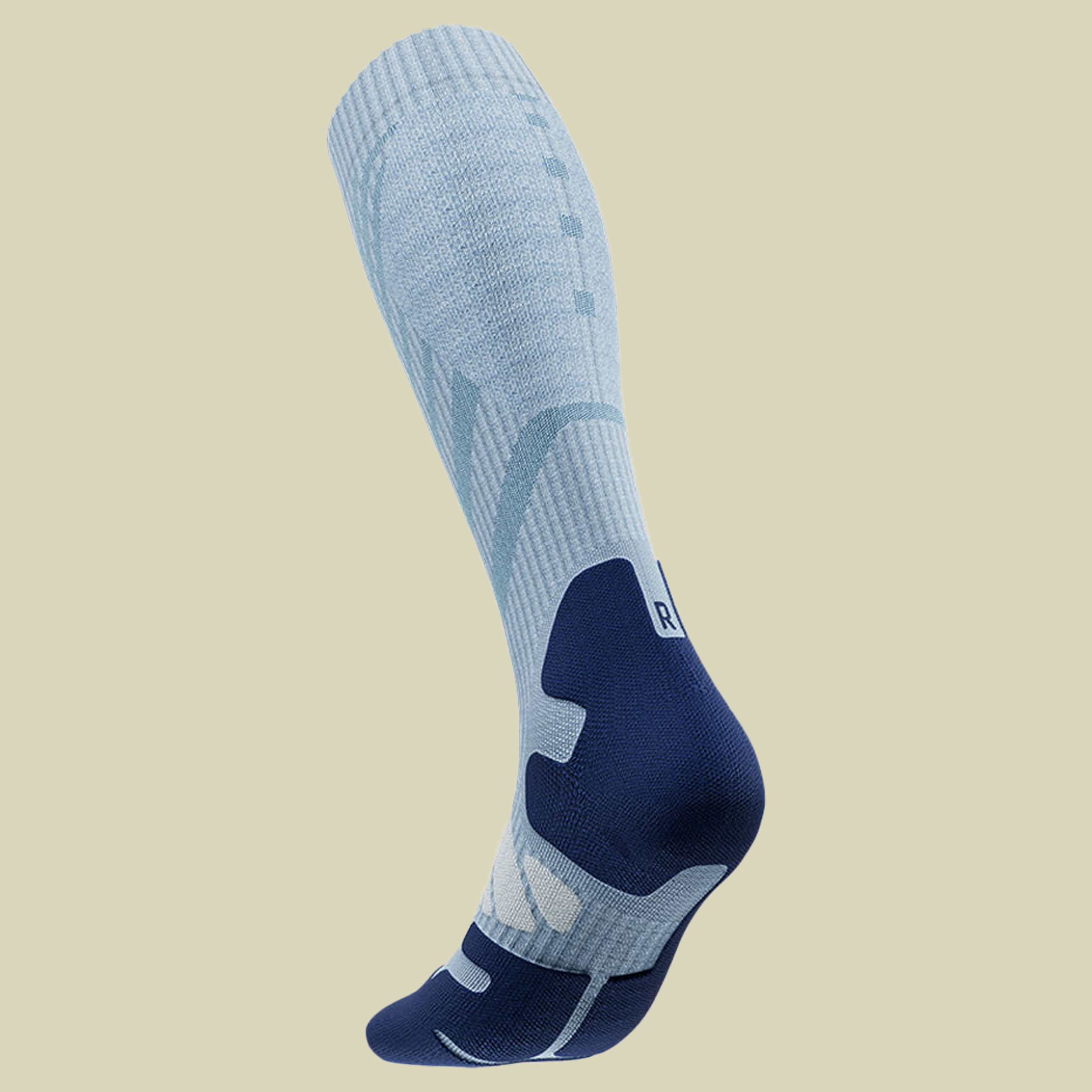 Outdoor Merino Compression Socks Women 35-38 S blau - sky blue