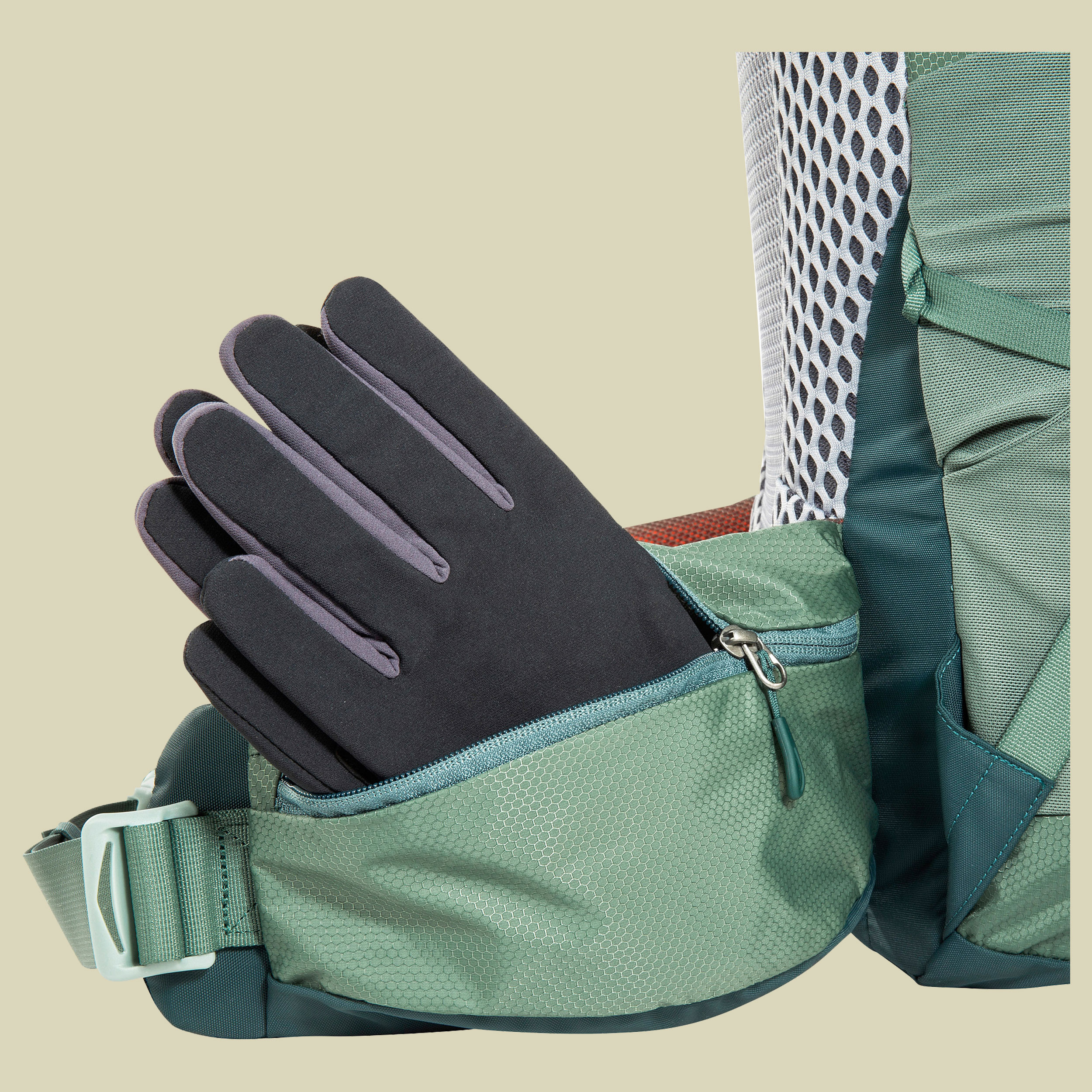 Pyrox 45+10 45 + 10 grün - Farbe sage green