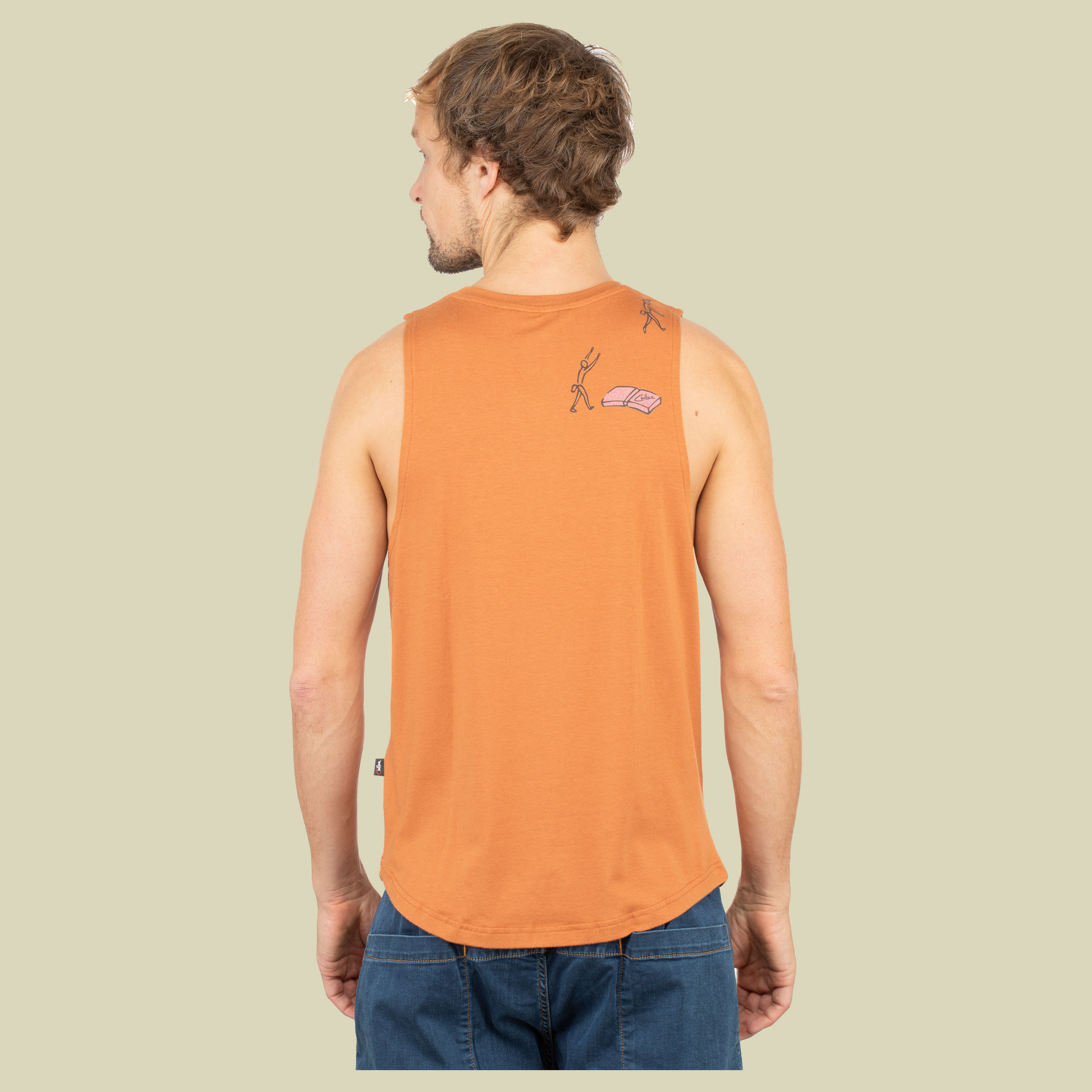 Vils Spotter Top Men XL orange - orange brown