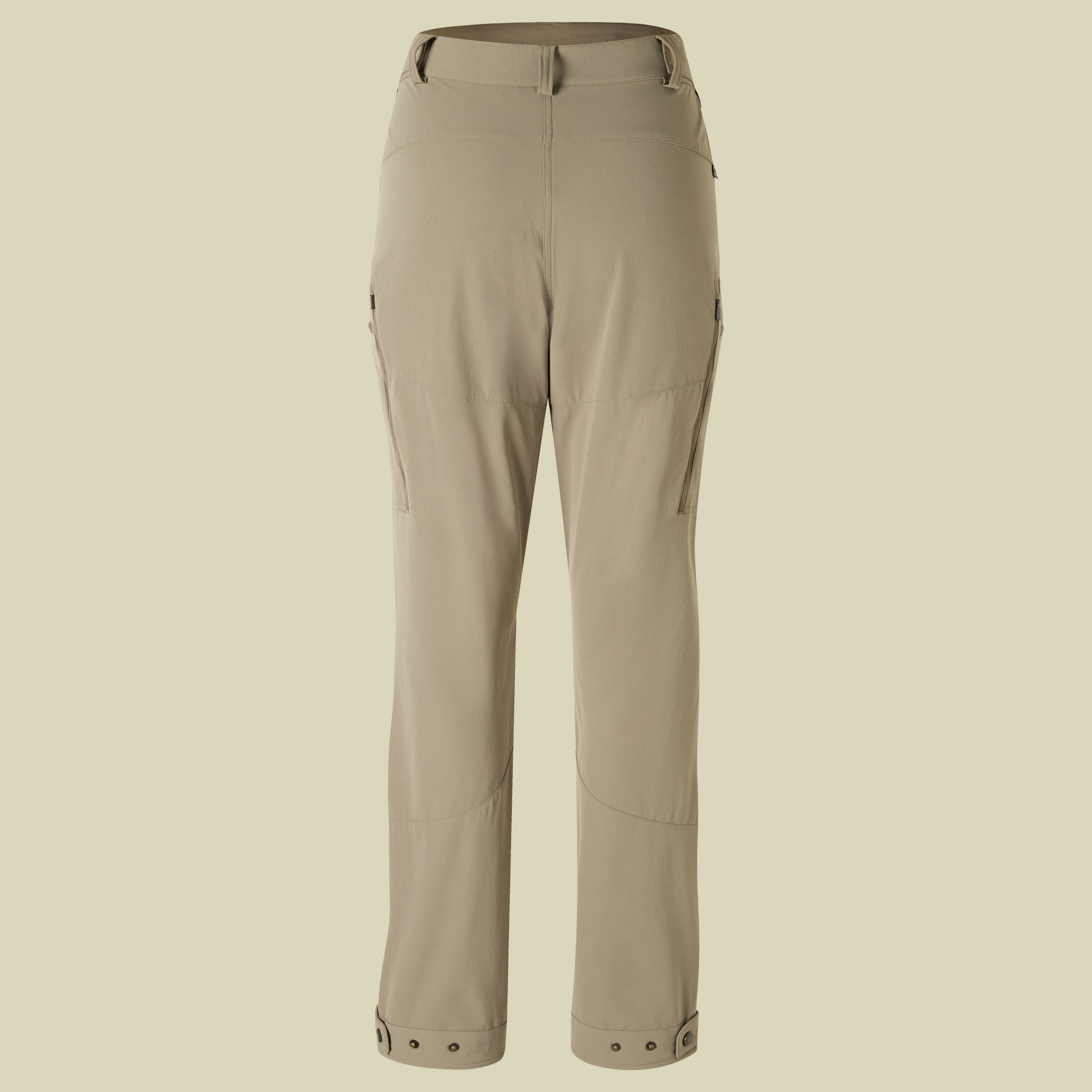 Abisko Light Stretch Trousers Women 44 braun - mole brown