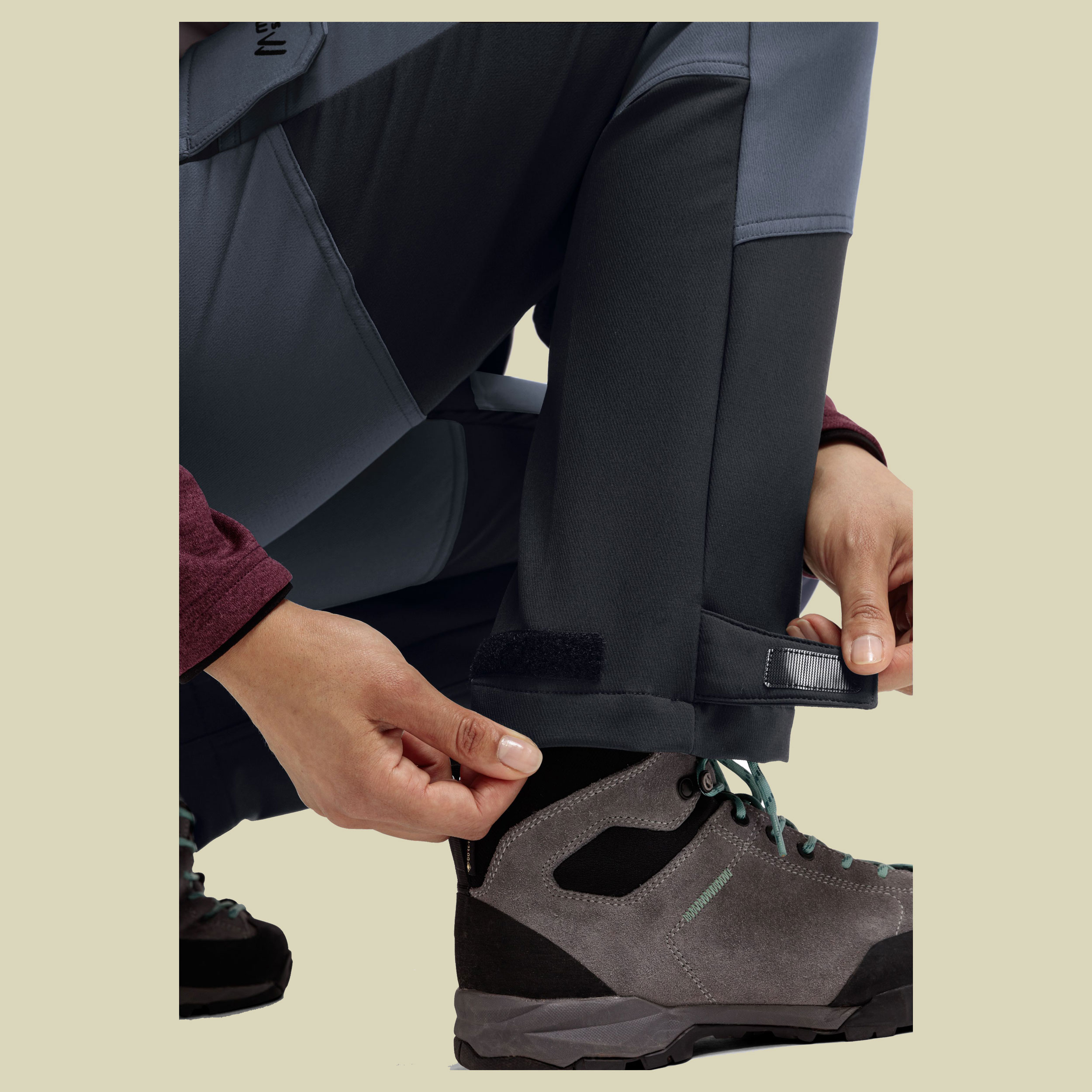 FleeceFlex Women 42 schwarz - black/graphite