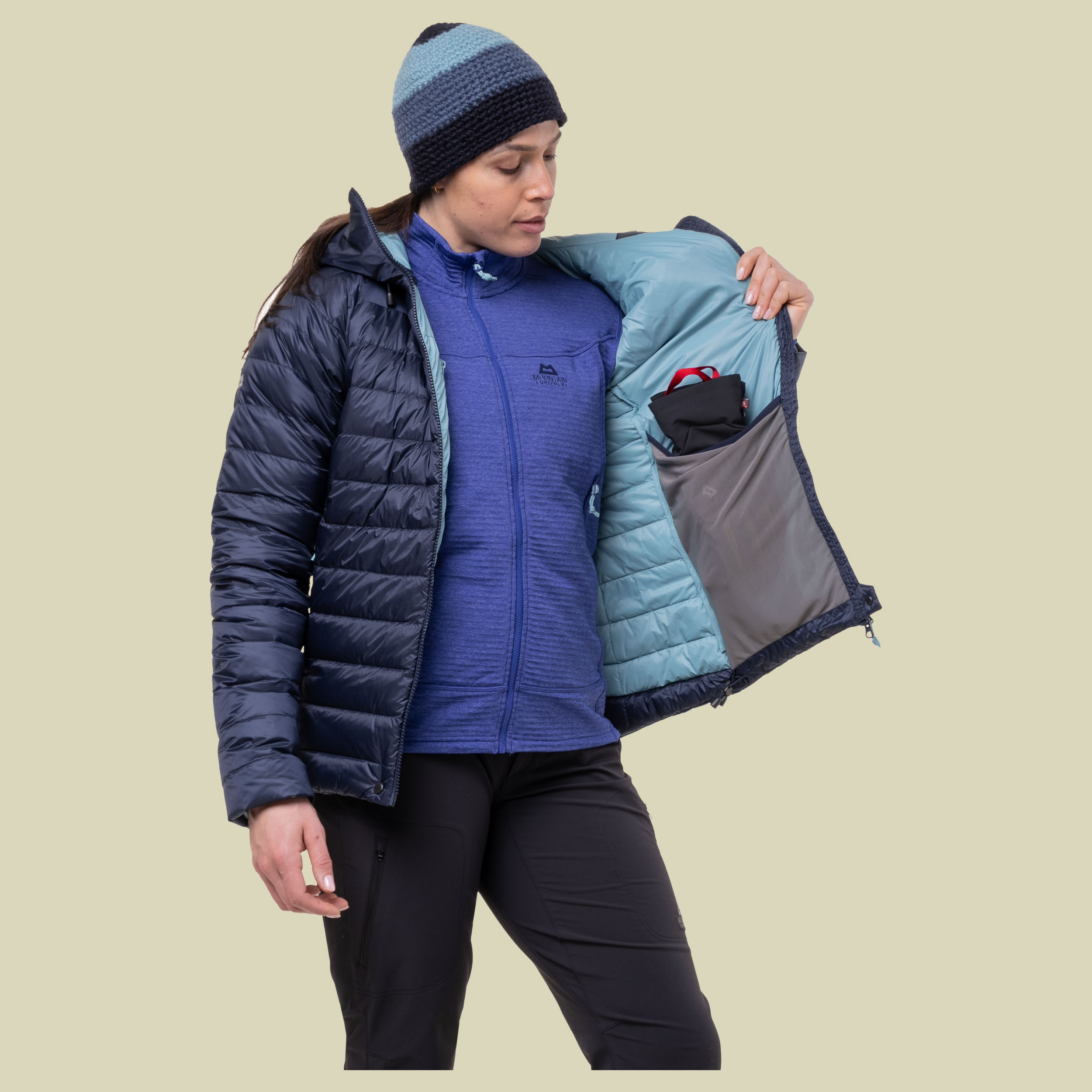 Baltoro Womens Jacket XL (16) blau - Farbe cosmos