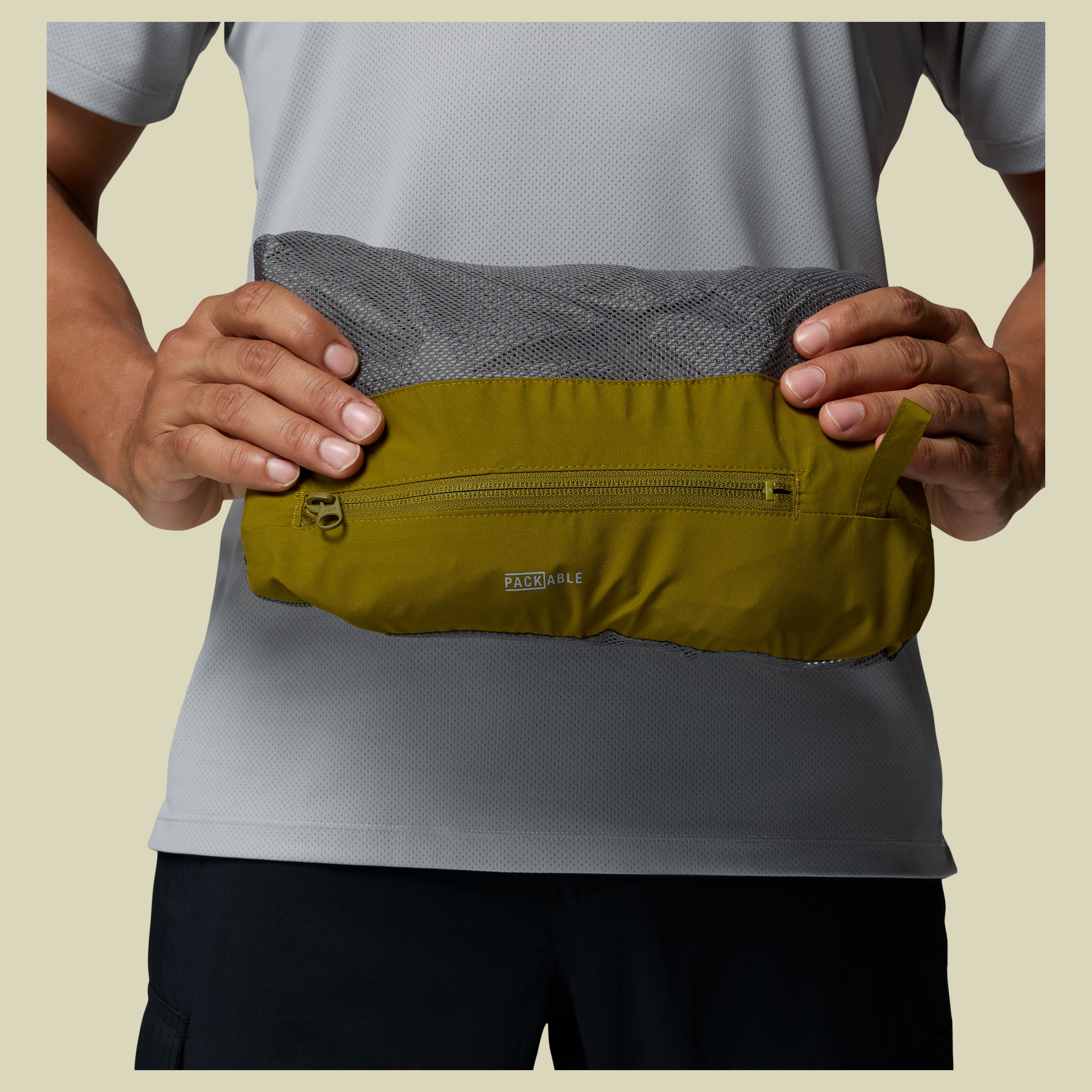 Trailborne 2.5L Shell Men XXL grün - mossy green