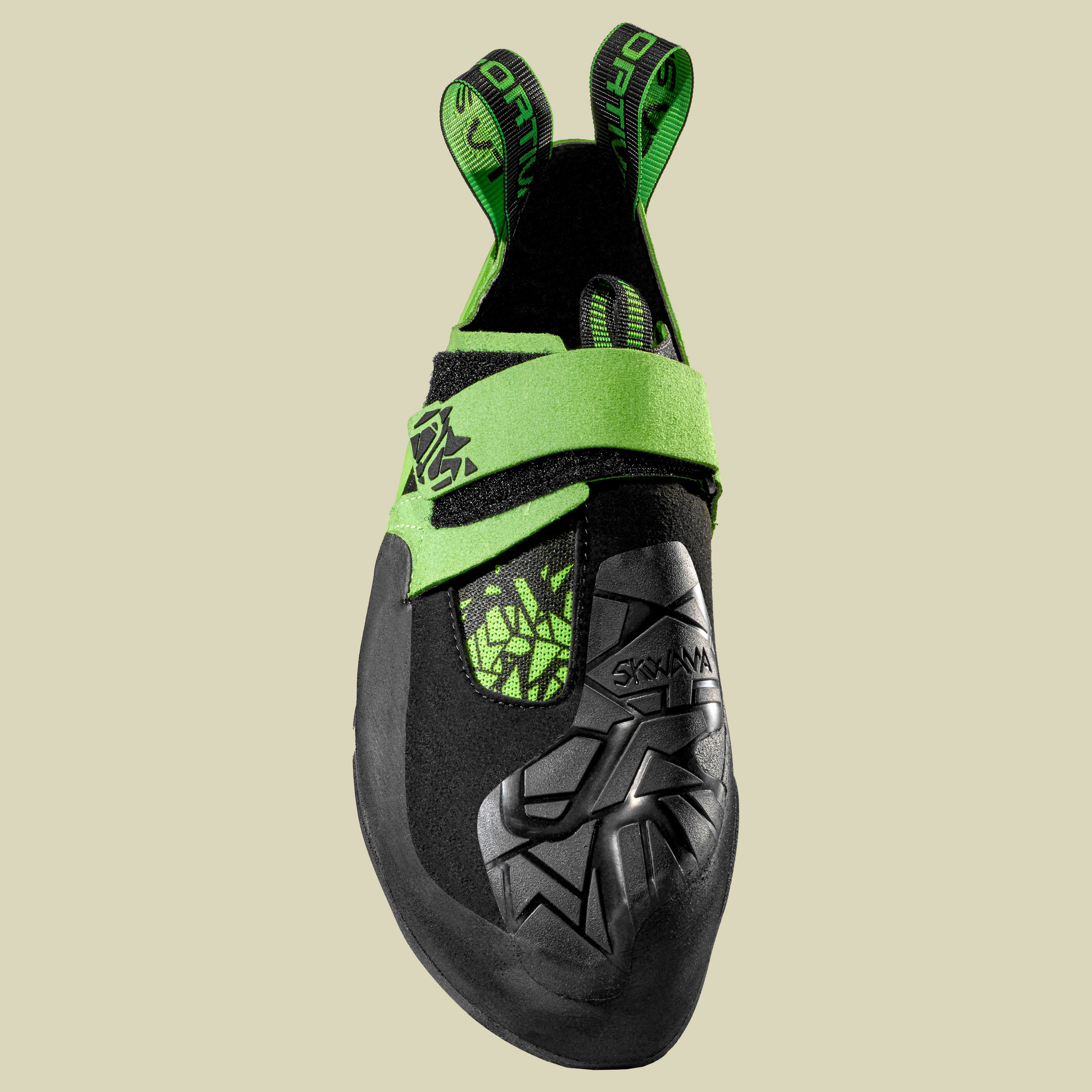 Skwama Vegan Men schwarz 45,5 - black/flash green