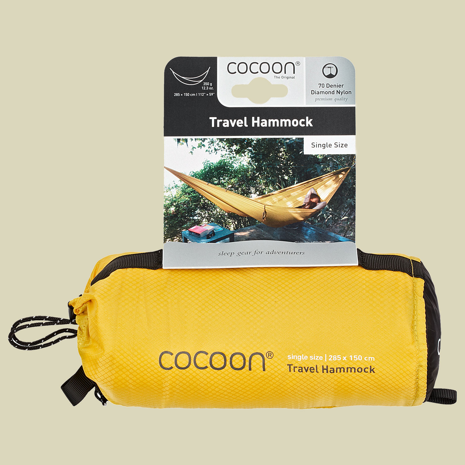 Travel Hammock sunshine one size
