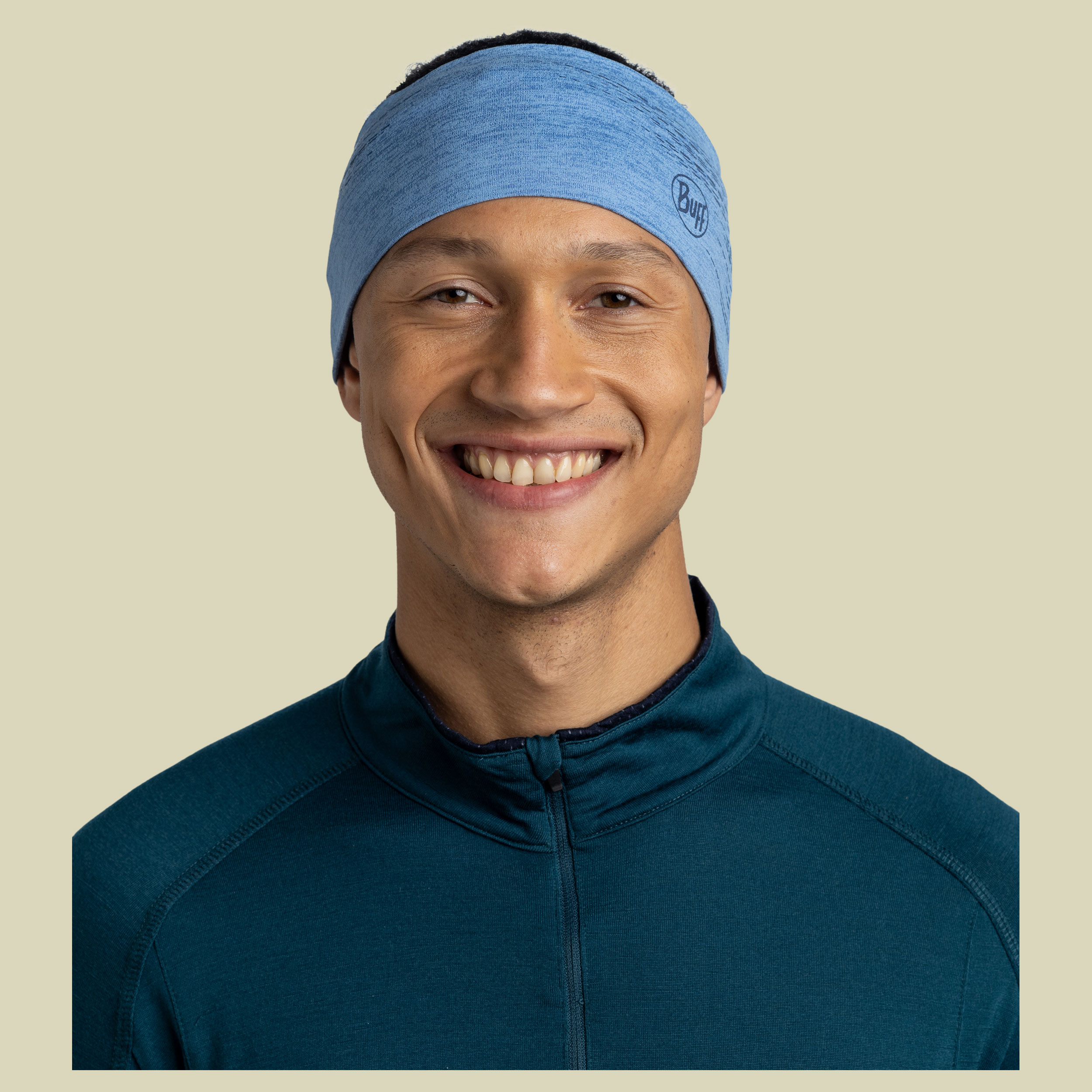 Dryflx Headband one size blau - solid washed blue