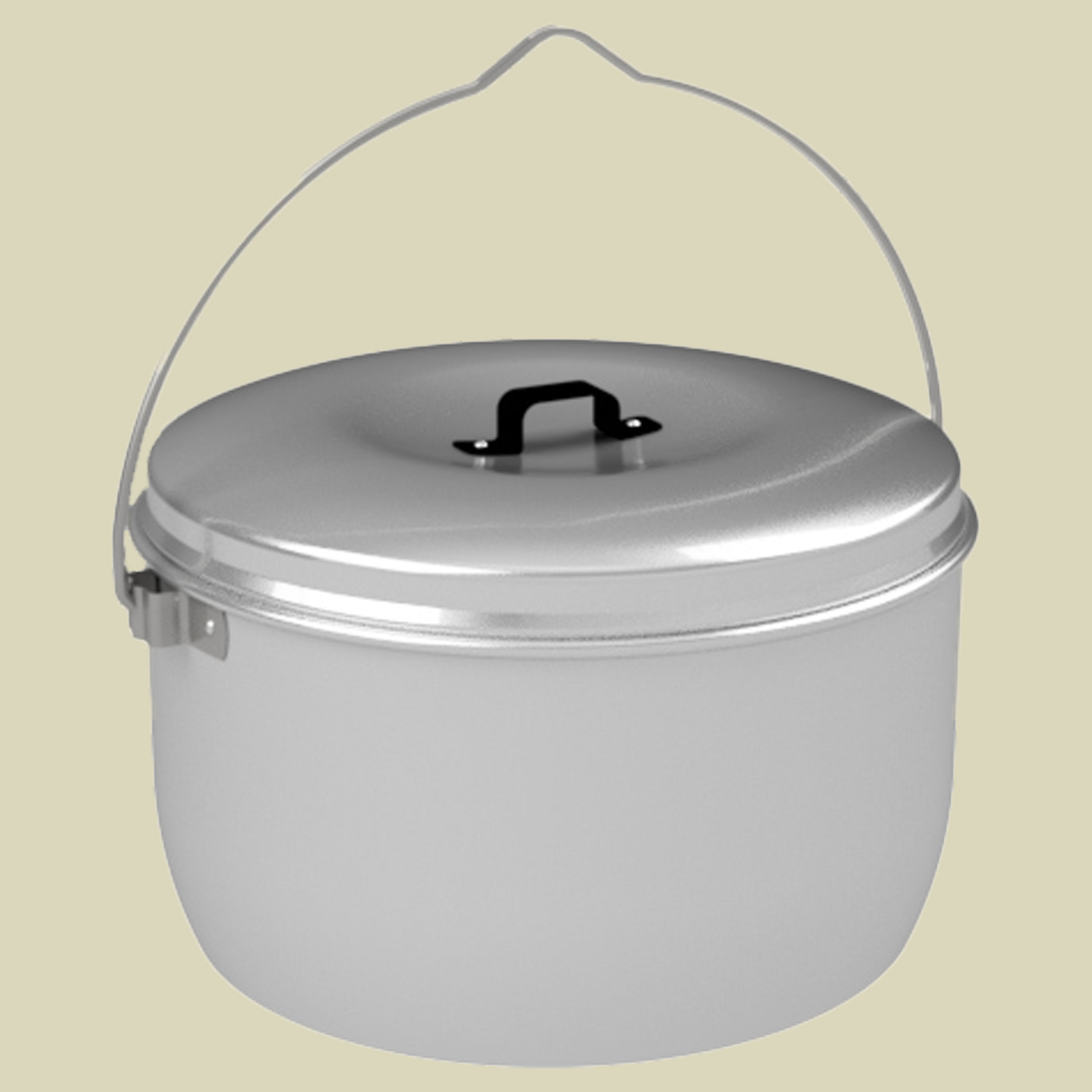 Lagerkessel Alu 4,5 Liter - with high lid Volumen 4,5 Liter