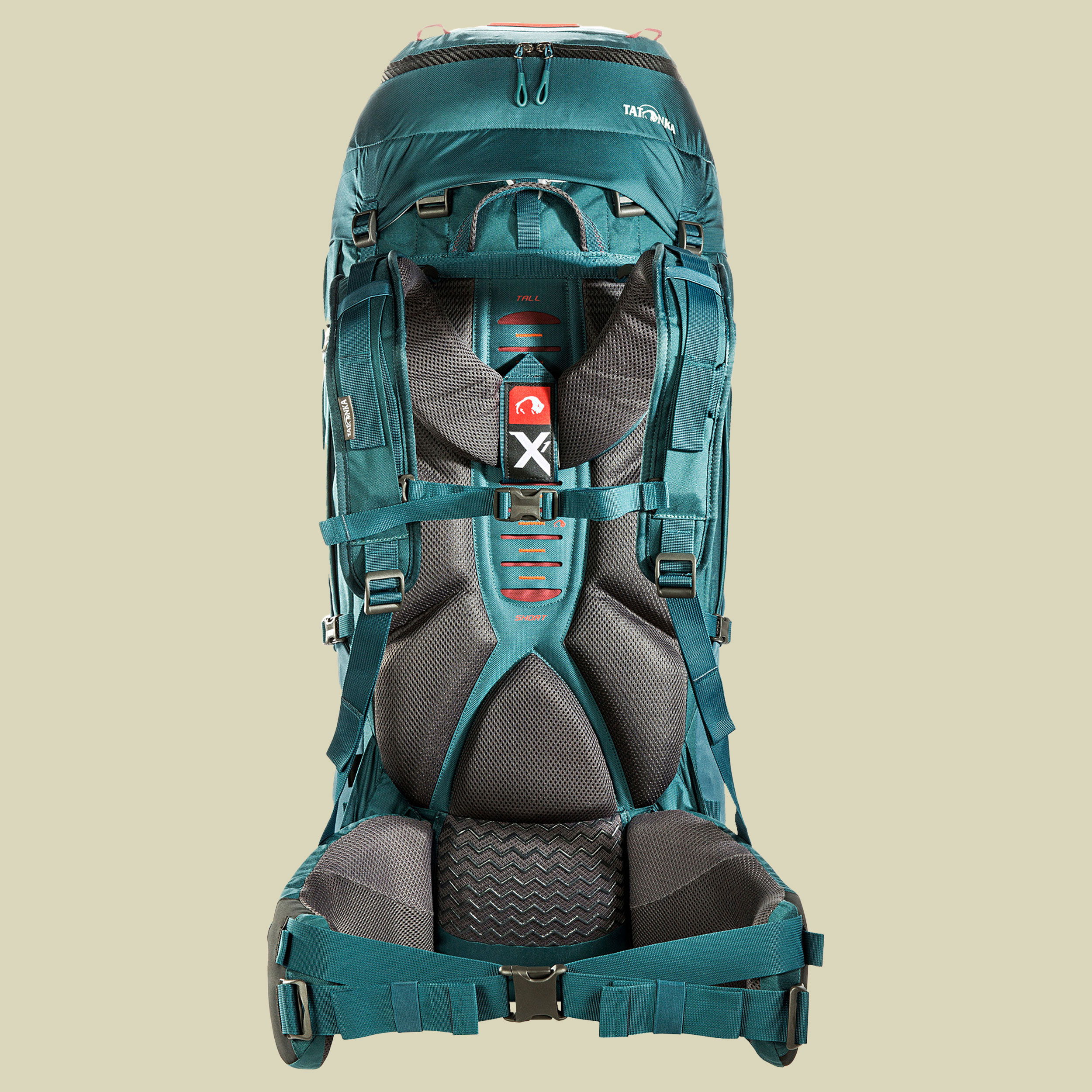 Yukon X1 75+10 grün 75 L + 10 L - Farbe teal green