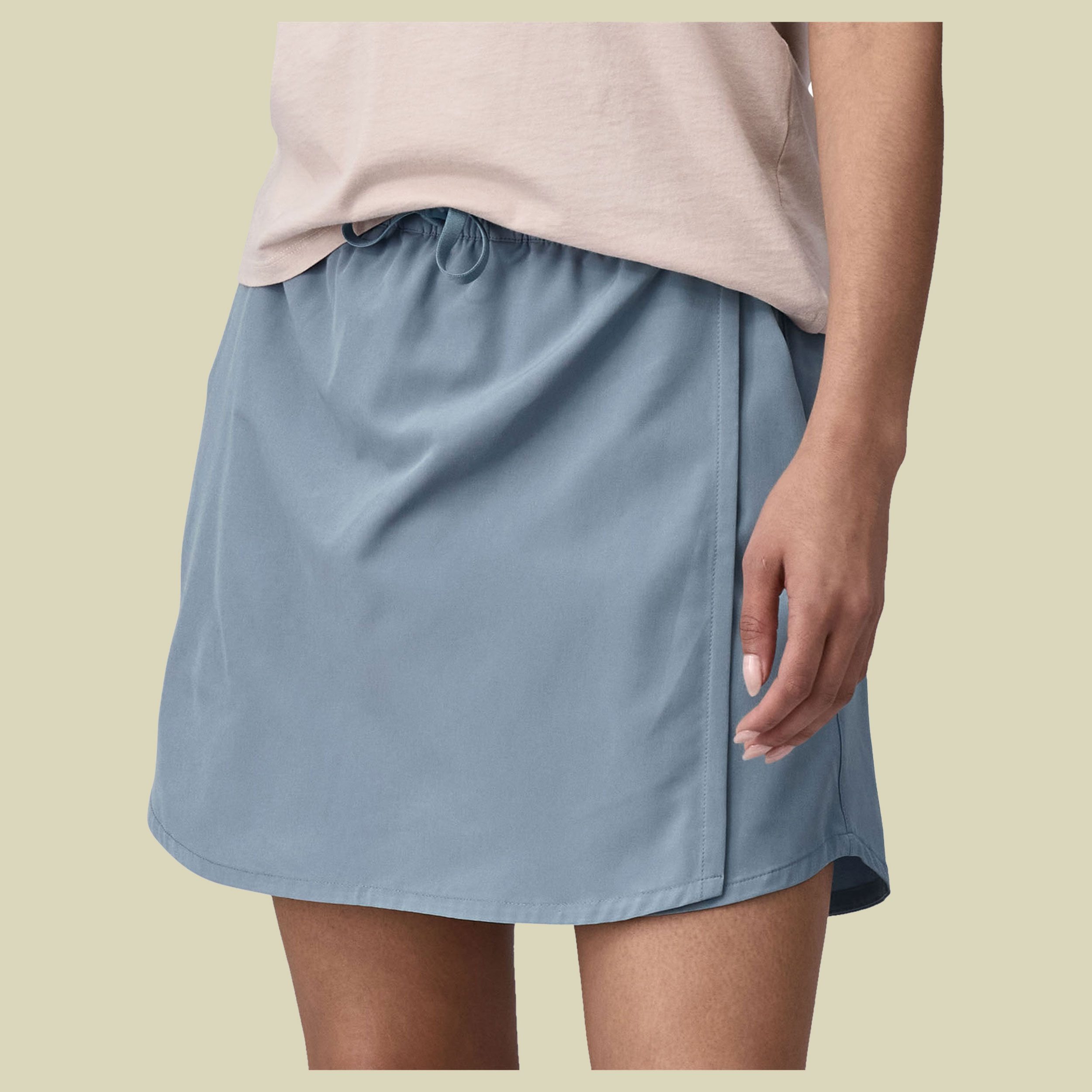 Fleetwith Skort Women XS grau - light plume grey