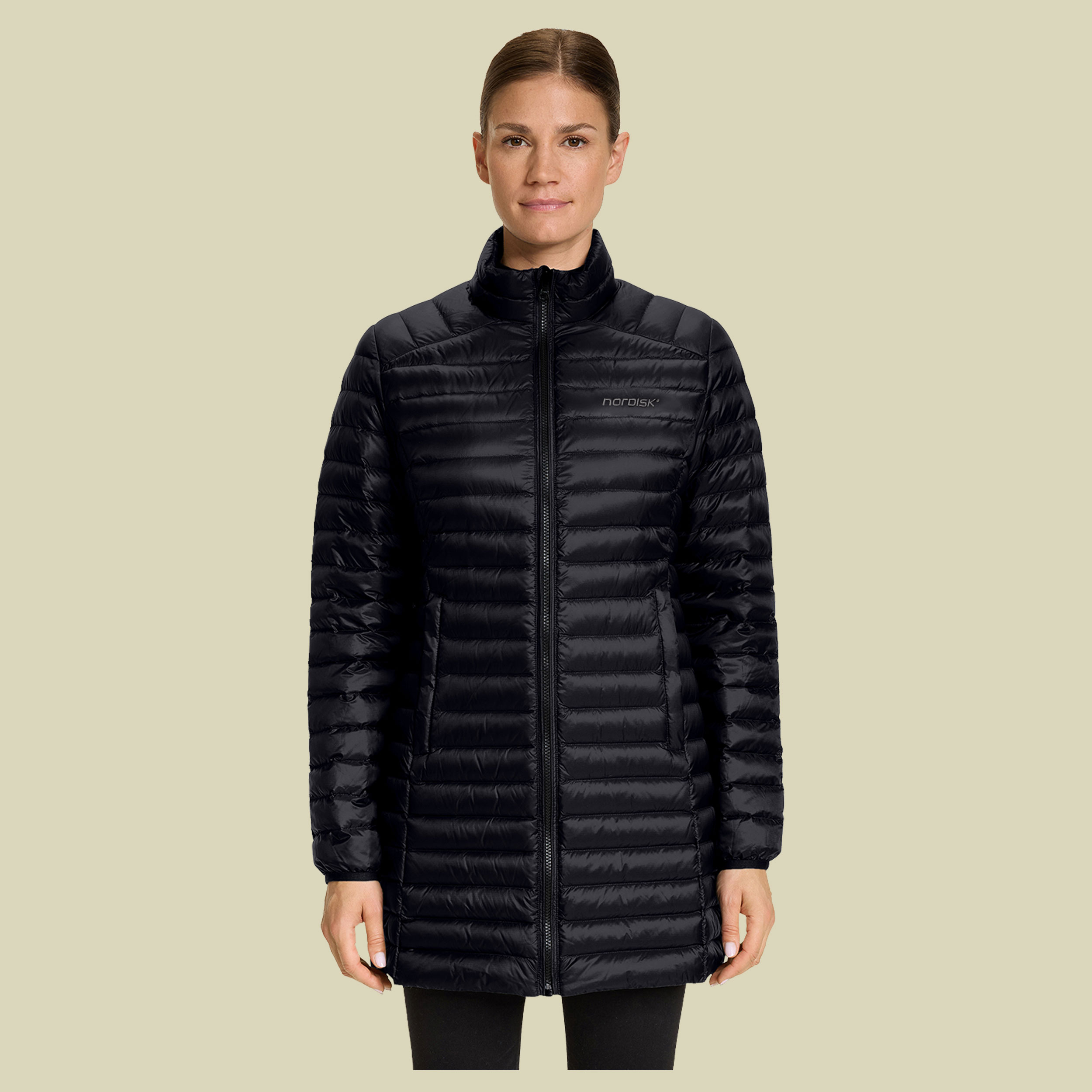 Liz Twin Down Coat Women schwarz XL - cavier black