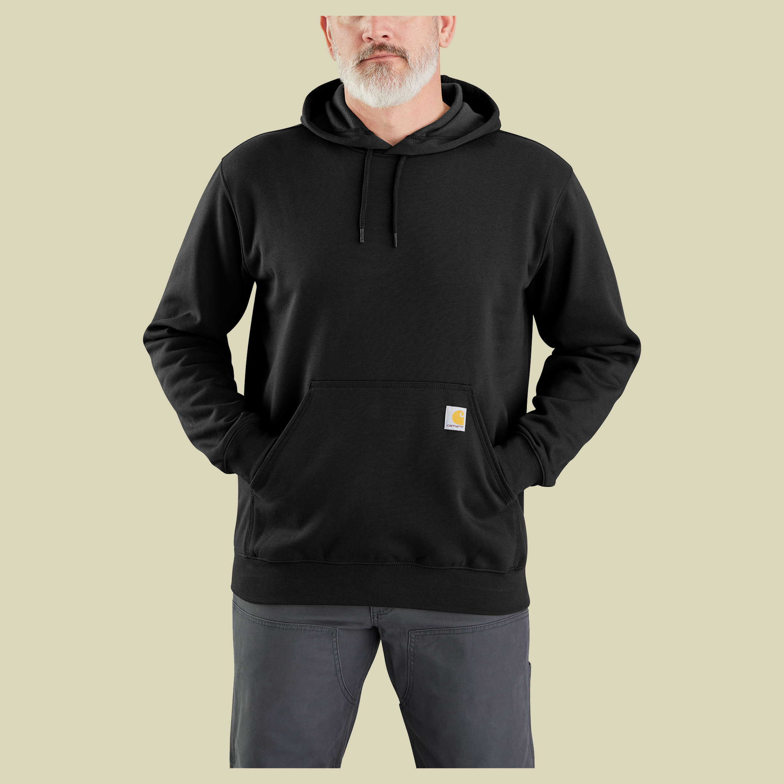 Hooded Sweatshirt Men XS schwarz - black