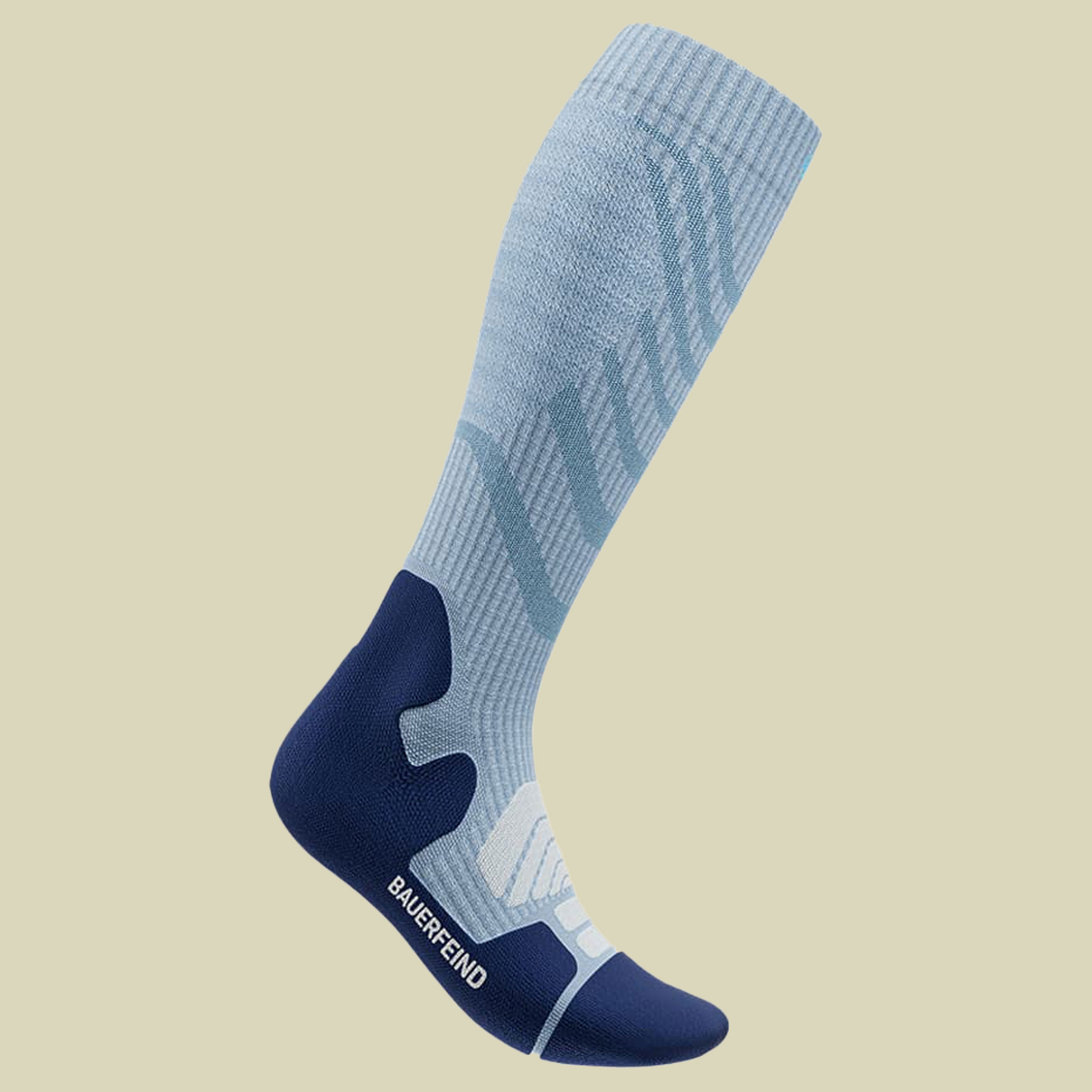 Outdoor Merino Compression Socks Women 35-38 S blau - sky blue