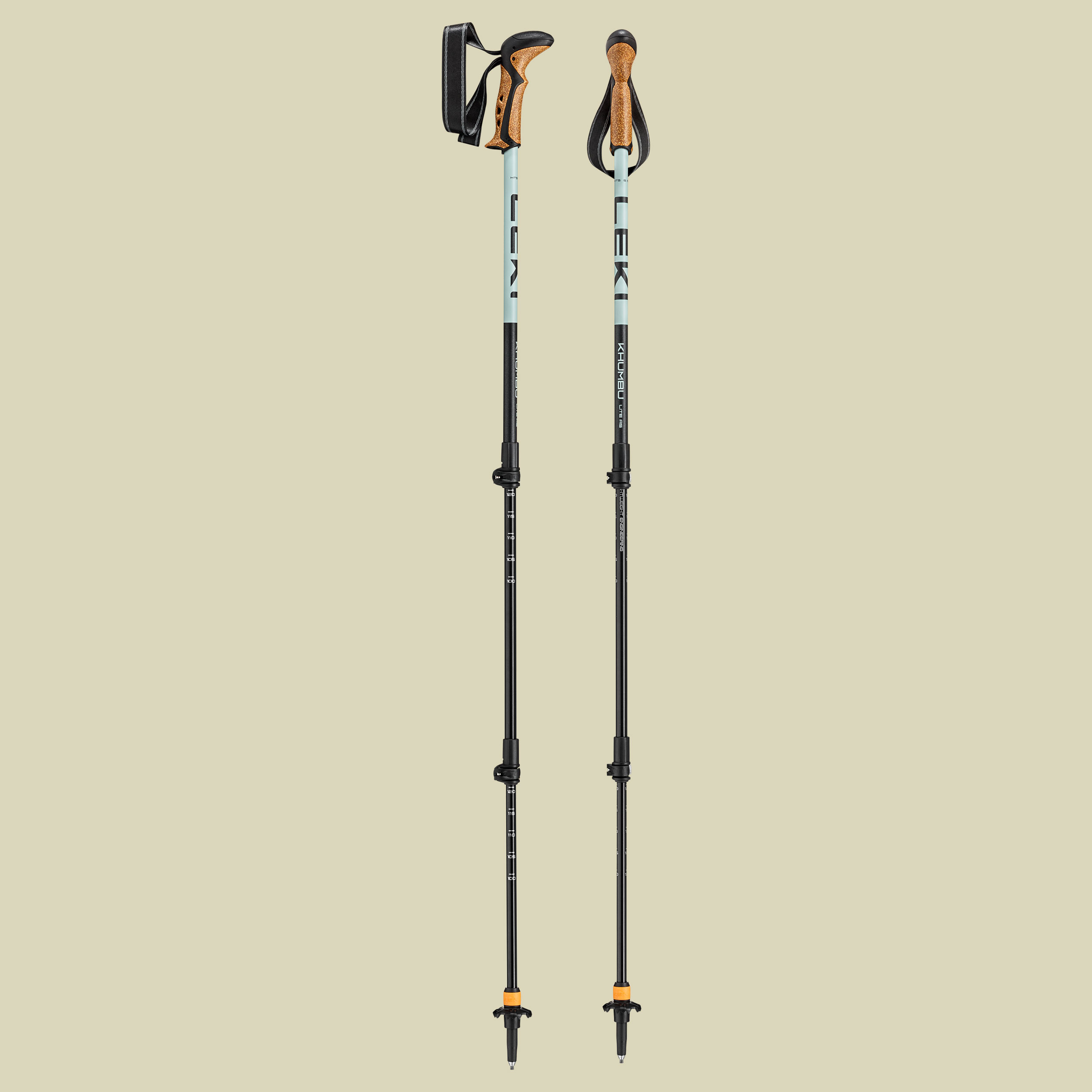 Khumbu Lite AS Länge 100 - 135 cm Farbe dark sea green-black