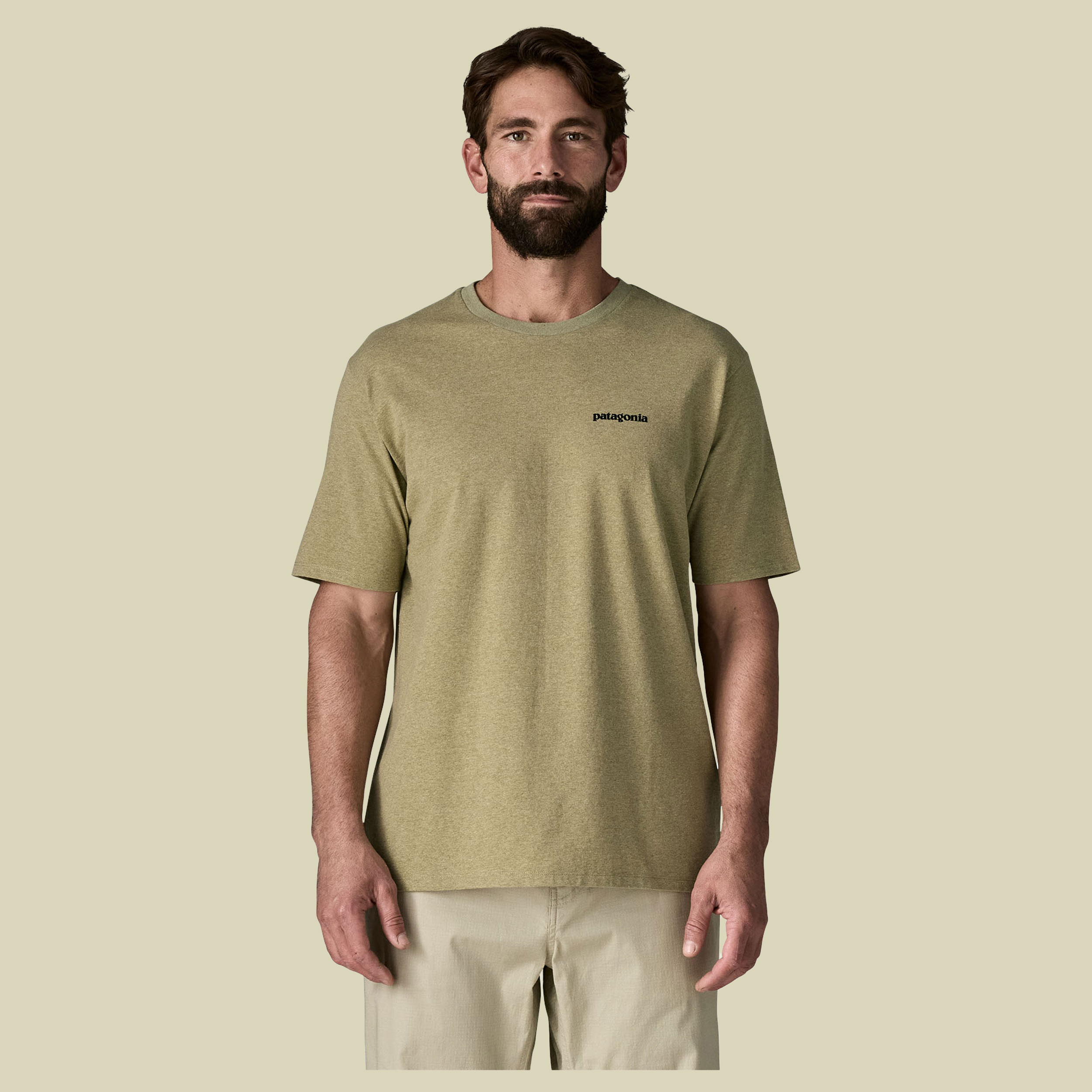 P-6 Logo Responsibili-Tee Men grün II XL - P-6 outline: gumtree green