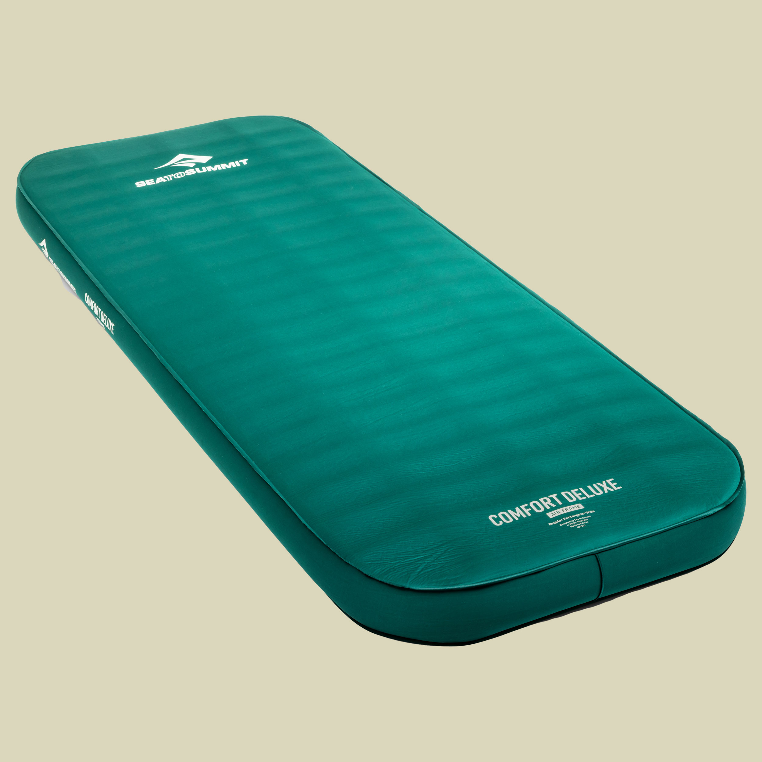 Comfort Deluxe Self Inflating Mat grün regular rectangular wide - Farbe rain forest